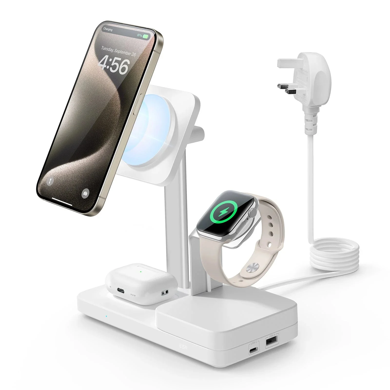 65W 5-in-1 Charging Station (HaloLock) - UK Plug - Image 9