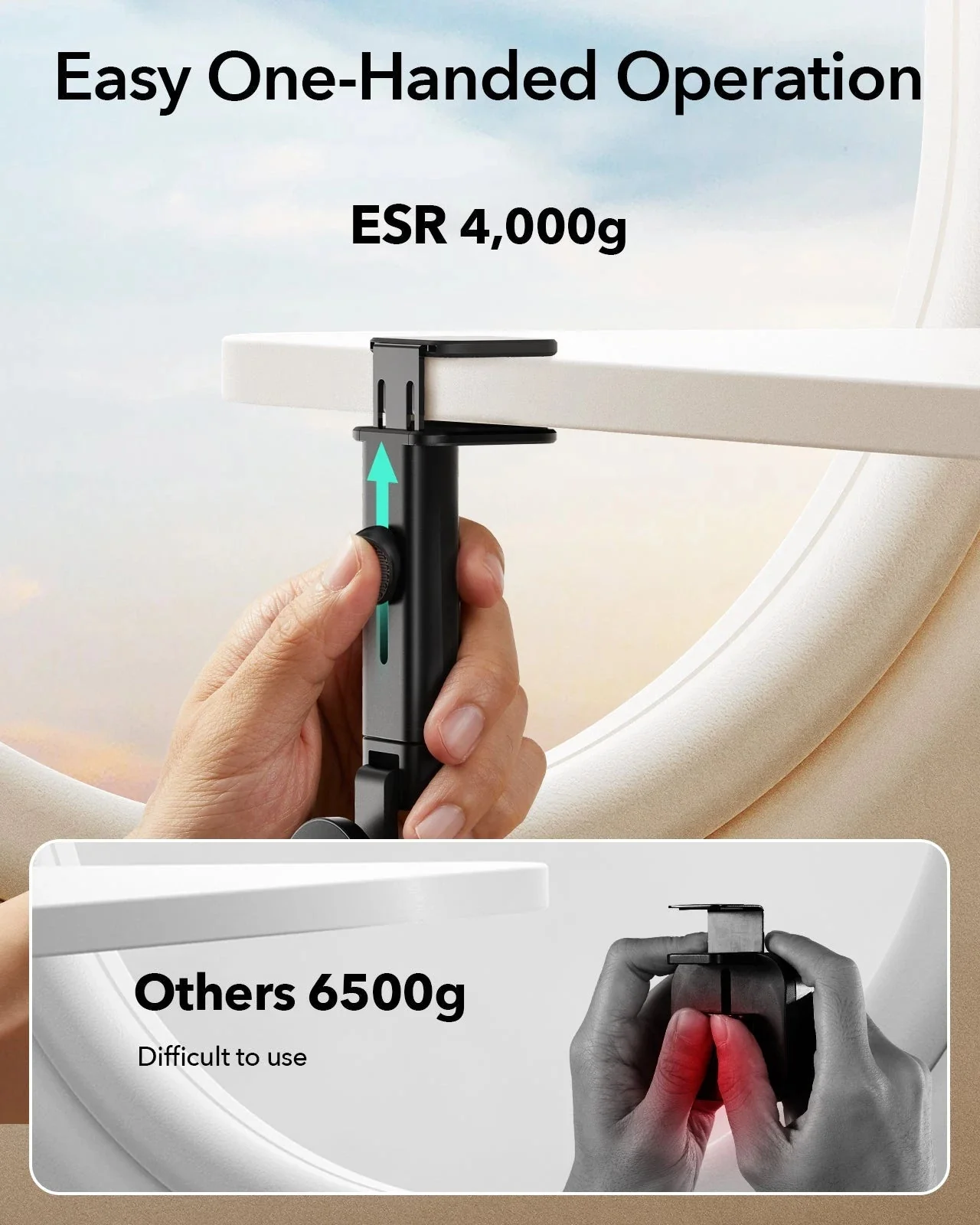 Airplane Phone Holder Mount (HaloLock) - Pink - Image 9