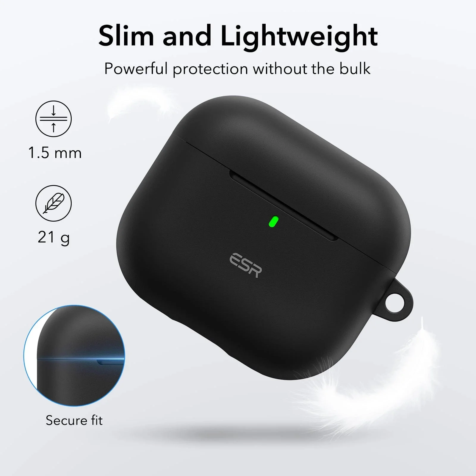 AirPods 4 Cloud Soft Case (HaloLock) - Purple - Image 5