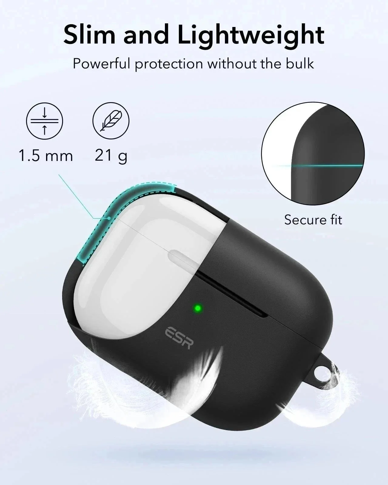 AirPods Pro (2023/2022/2019) Cloud Soft Case - Navy Blue - Image 5