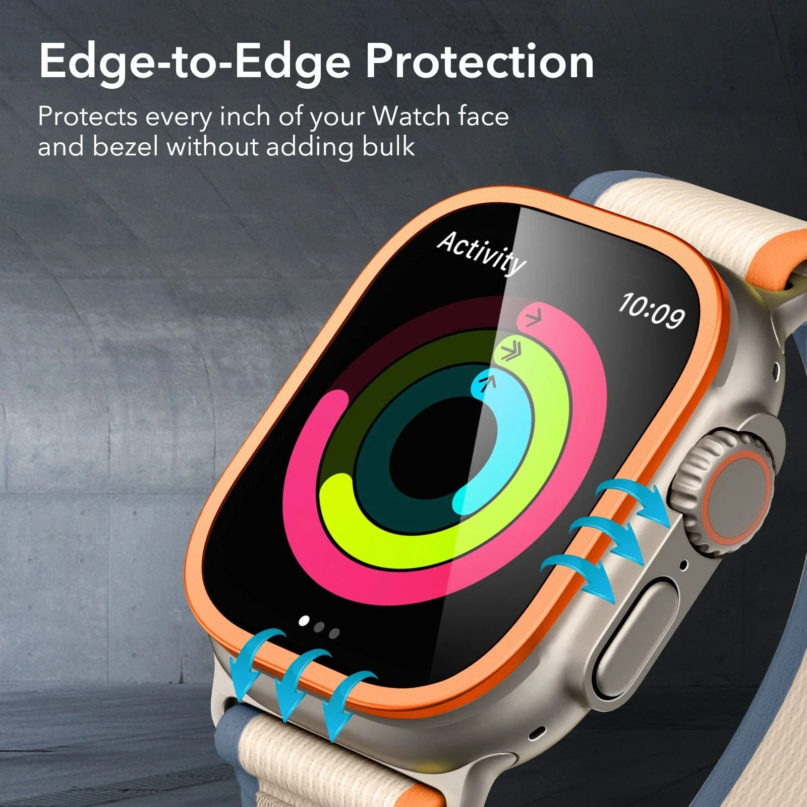 Apple Watch Ultra Armorite Screen Protector - Black - Image 7