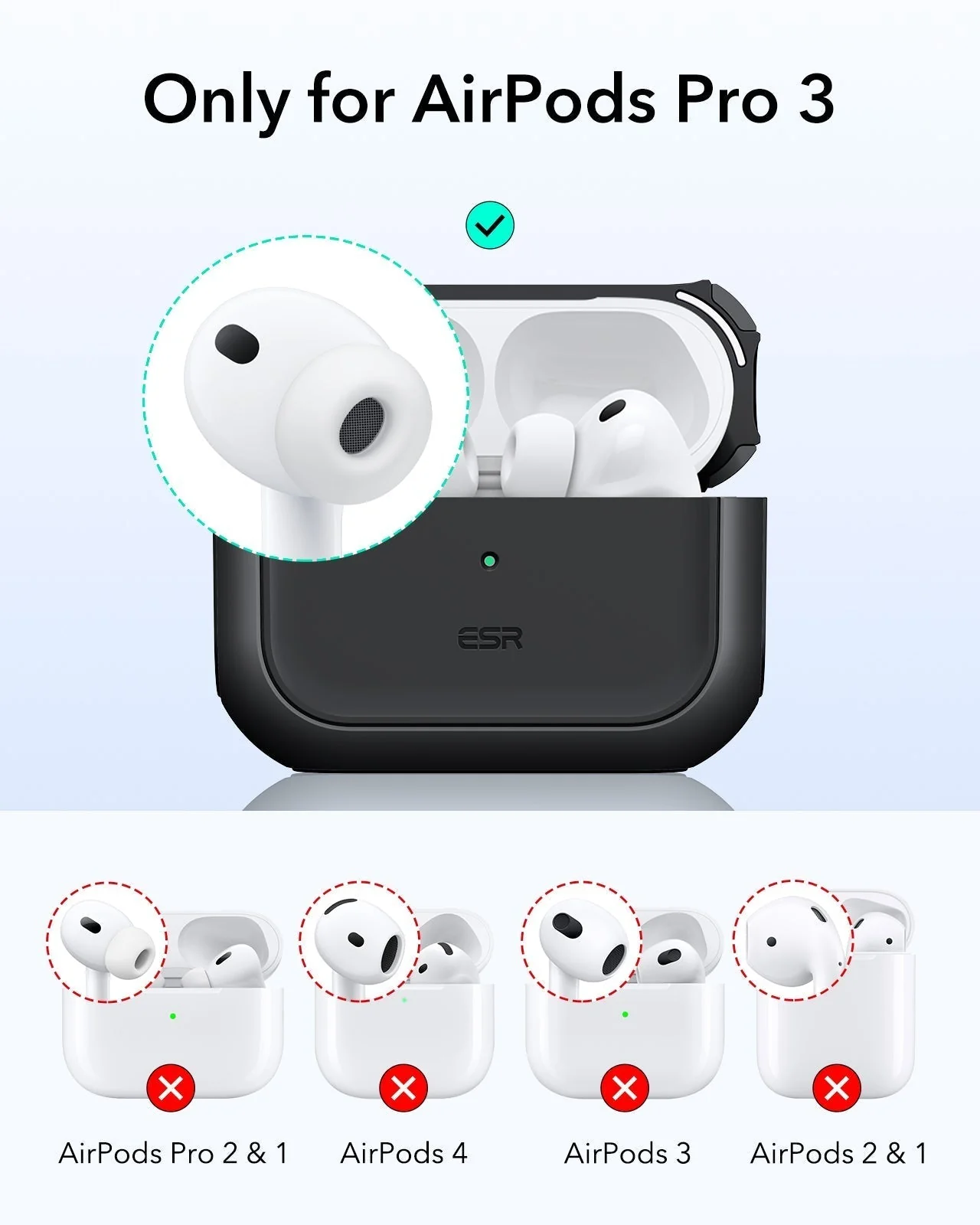 25W CryoBoost Foldable 3-in-1 Magnetic Charger and AirPods Pro 3 Orbit Hybrid Case Bundle – EU Plug-Black - Image 10