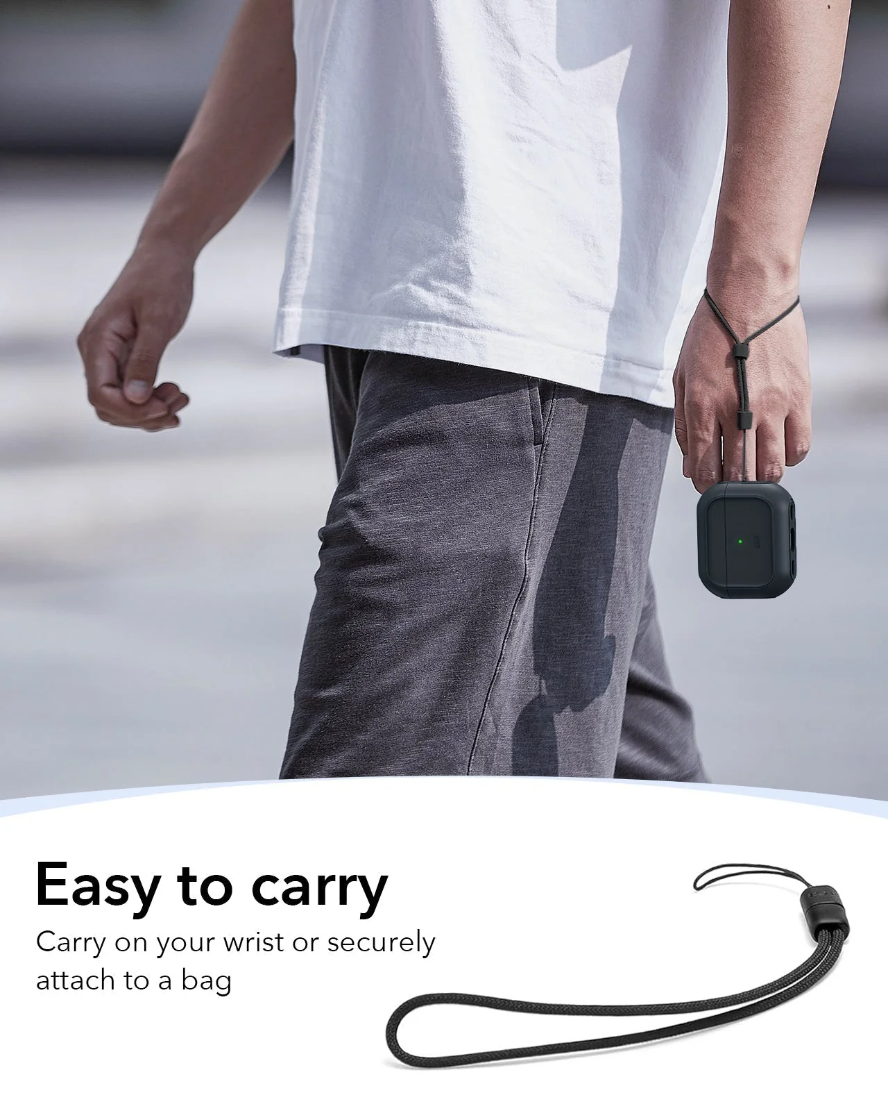 25W CryoBoost Foldable 3-in-1 Magnetic Charger and AirPods Pro 3 Orbit Hybrid Case Bundle – US Plug-Black - Image 13