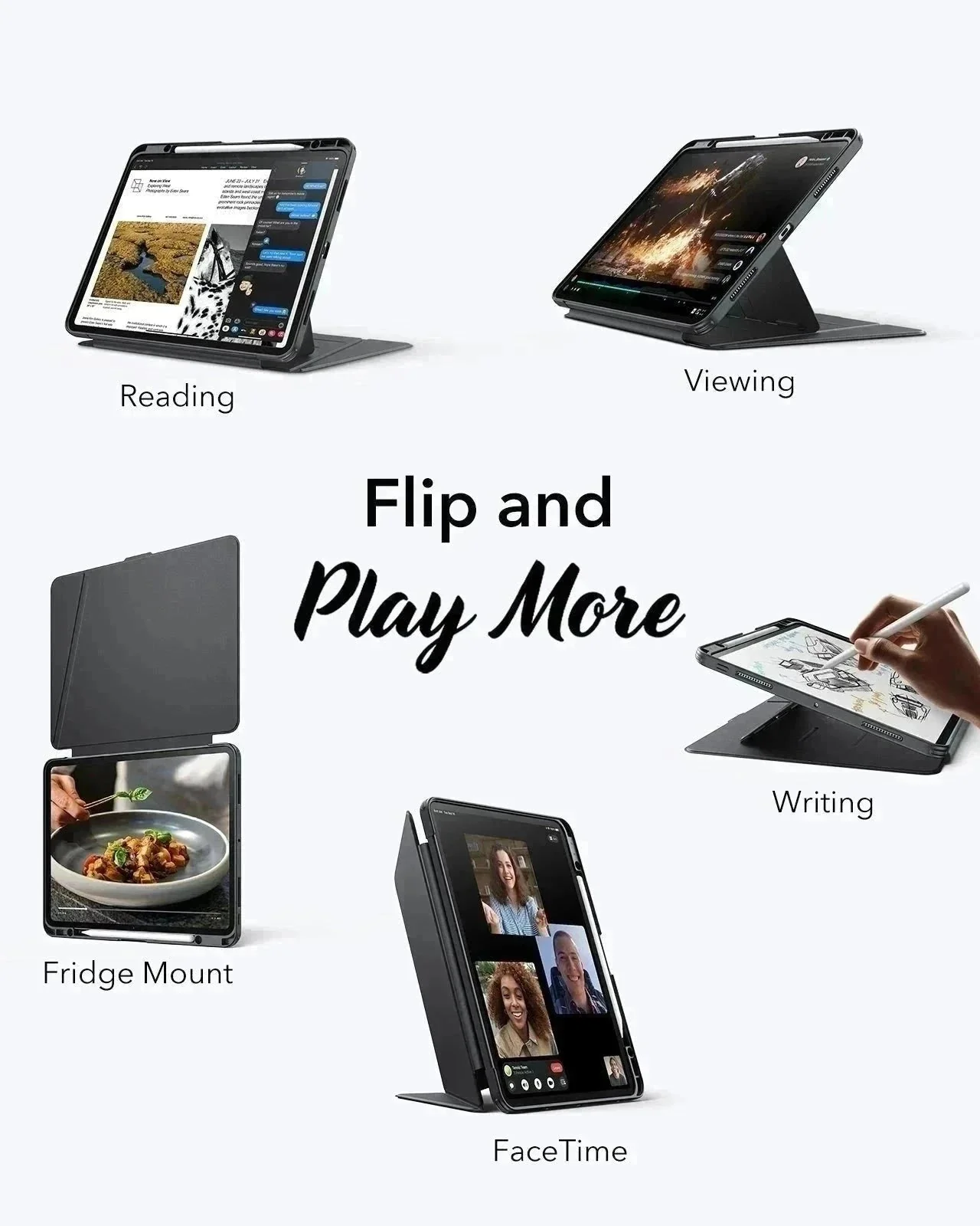 iPad Pro 11ʺ (2025) Flip Transformation Bundle - Black - Image 2