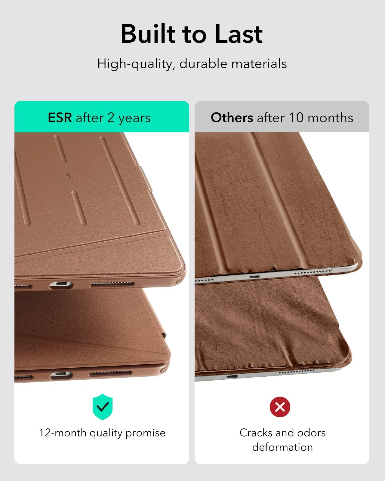 iPad Pro 11″ (2024) Flip Magnetic Case with Pencil Bundle - Brown - Image 8