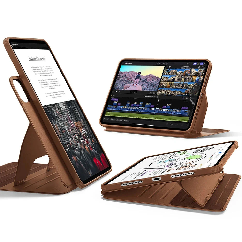 iPad Pro 11ʺ (2025) Shift Magnetic Case - Brown
