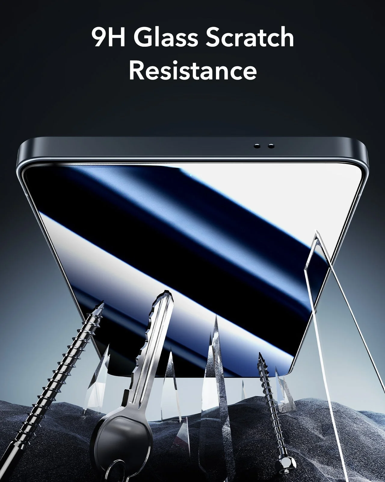 Galaxy S26 Ultra Bundle Classic Hybrid Magnetic Case and Armorite® Privacy Screen Protector - Clear Black - Image 12