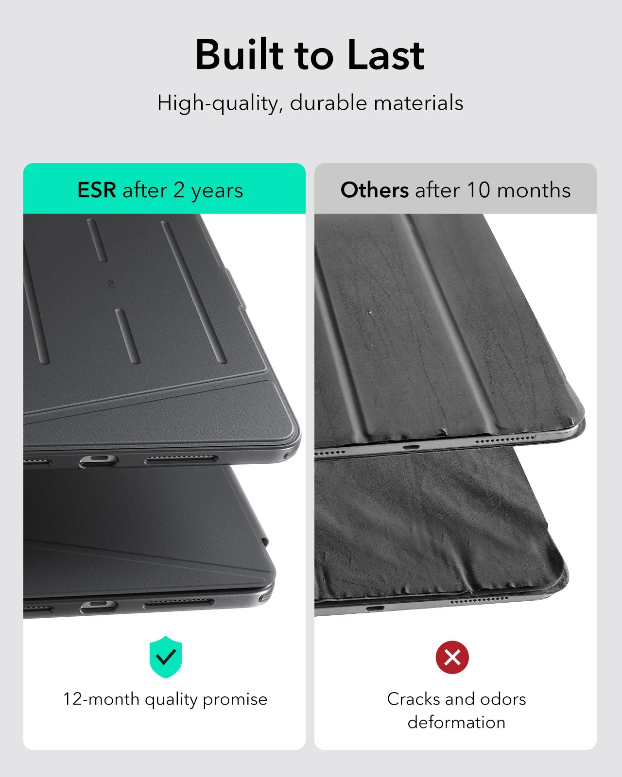 iPad Pro 13" (2024) Flip Magnetic Case with Pencil Holder - Black - Image 6