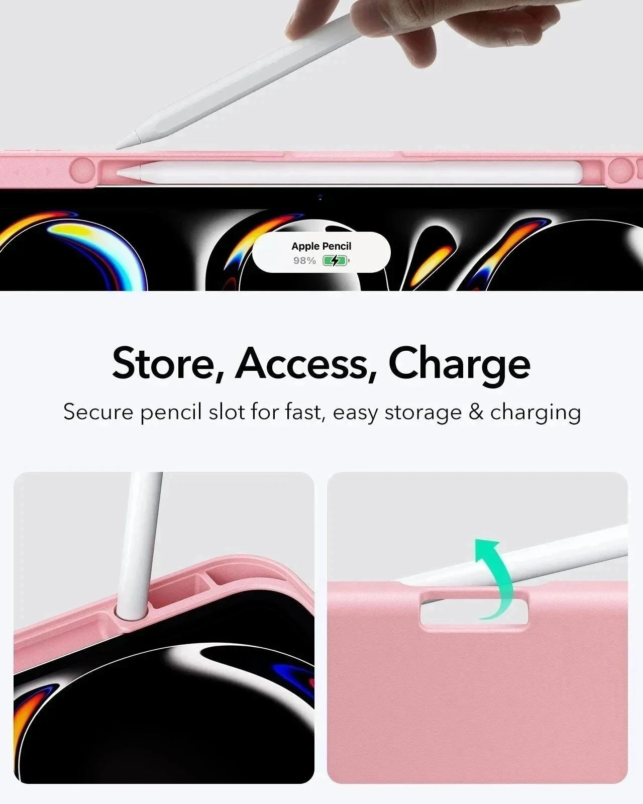 iPad Pro 11ʺ (2025) Flip Transformation Bundle - Pink - Image 5
