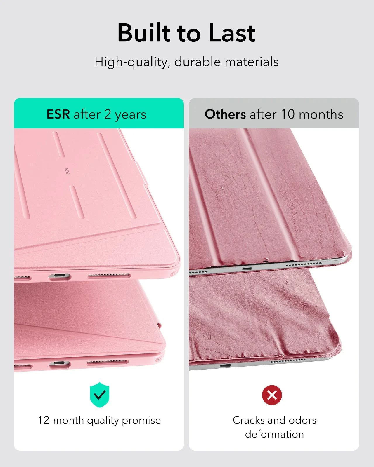 iPad Pro 13ʺ (2025) Flip Magnetic Protection Bundle - Pink - Image 7