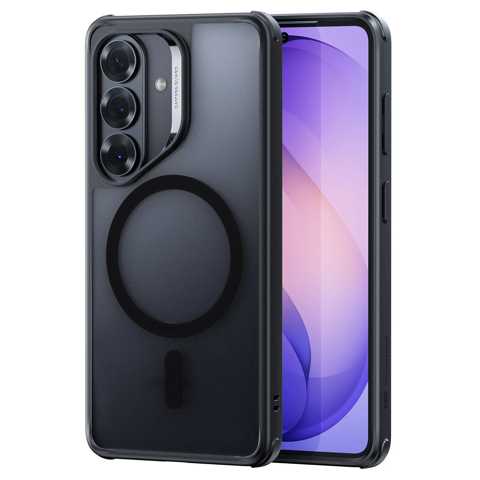 Galaxy S26 Classic Hybrid Magnetic Case - Frosted Black
