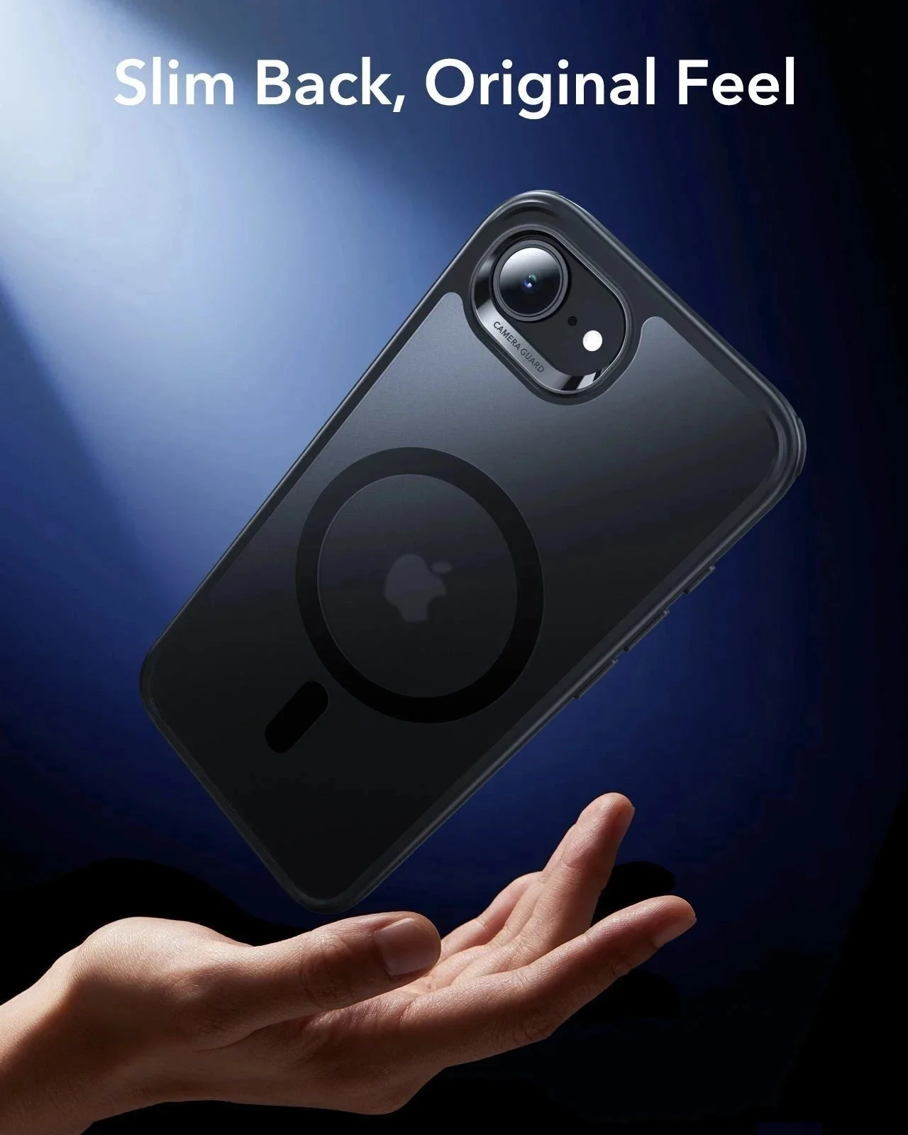 iPhone 17e Bundle Classic Hybrid Magnetic Case & Armorite® Screen Protector - Frosted Black - Image 7