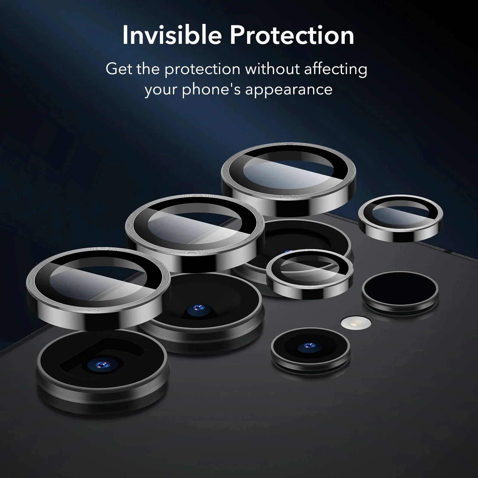 Galaxy S24 Ultra Armorite Camera Lens Protectors - Silver - Image 7