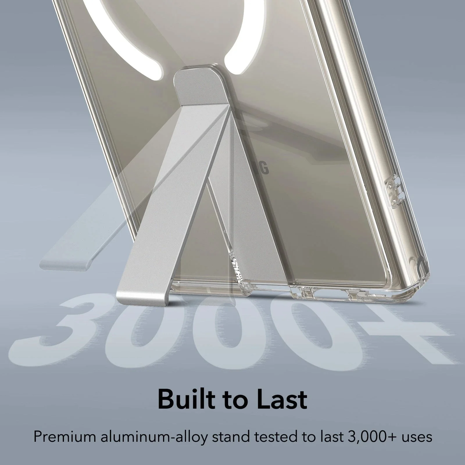 Galaxy S24 Ultra Boost Flickstand Case (HaloLock) - Clear - Image 7