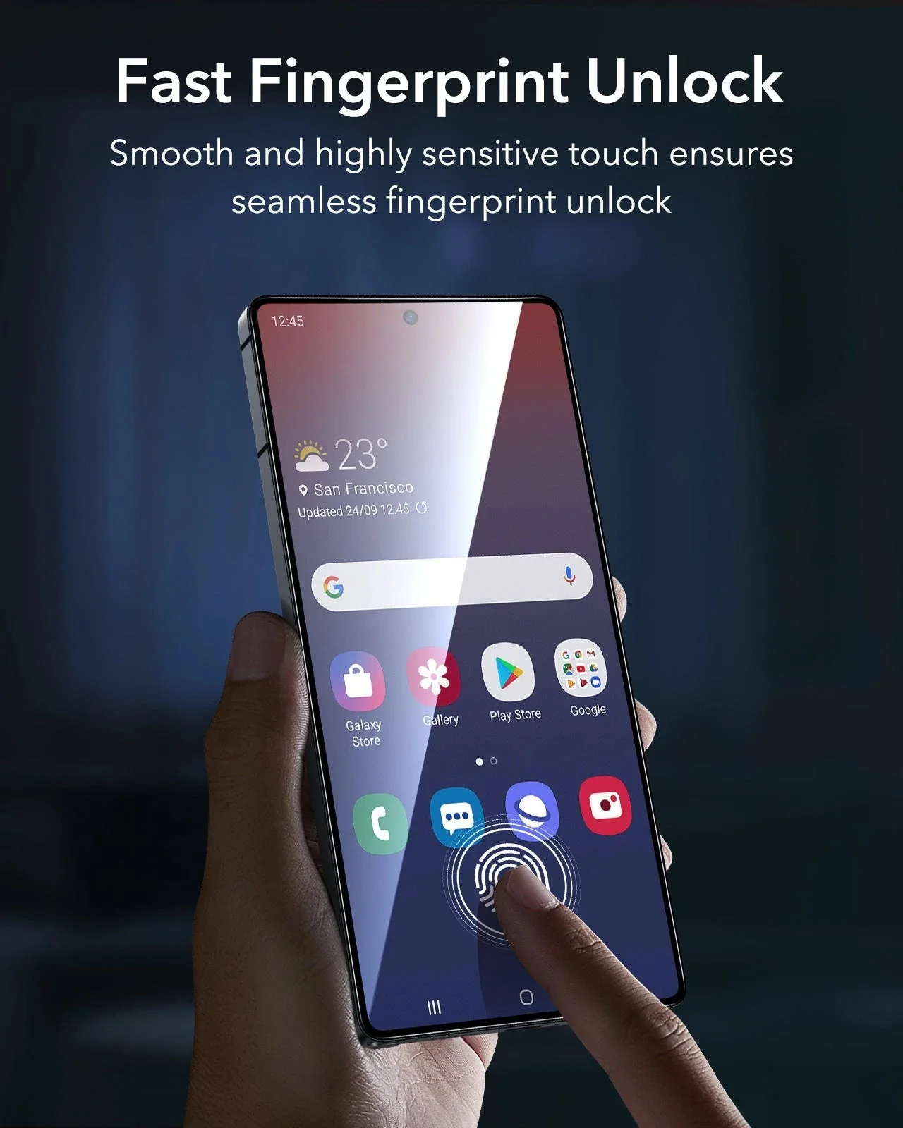 Galaxy S25 Ultra Armorite Privacy Screen Protector (UltraFit) - 3 Pack - Image 8