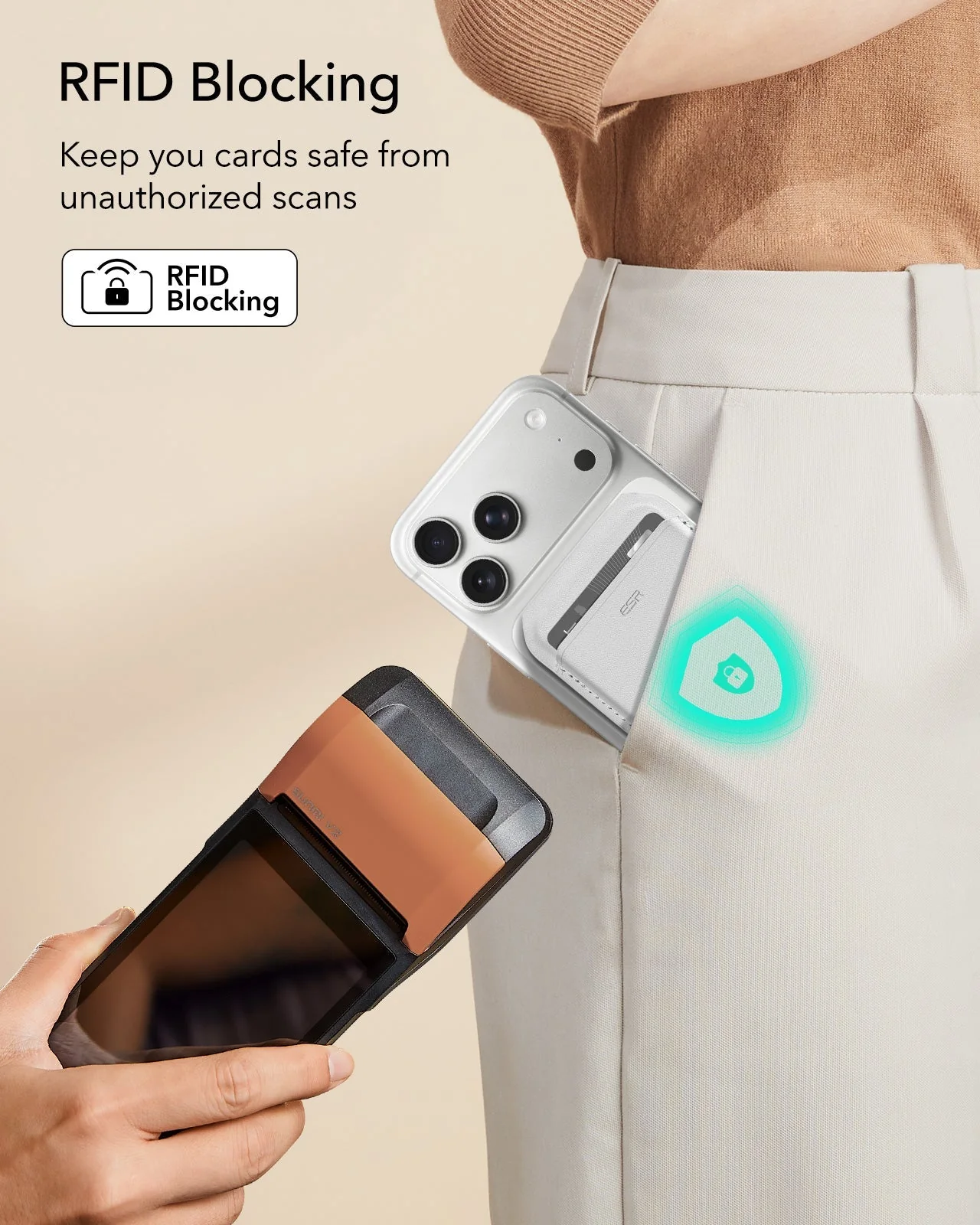 Geo Wallet Boost (HaloLock) - Brown - Image 10