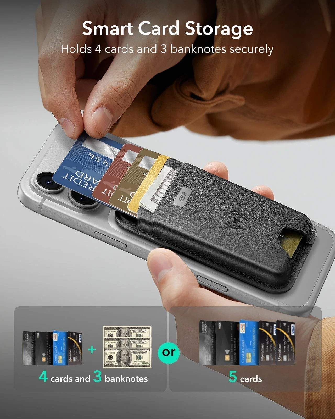 Geo Wallet Boost (HaloLock) - Brown - Image 4
