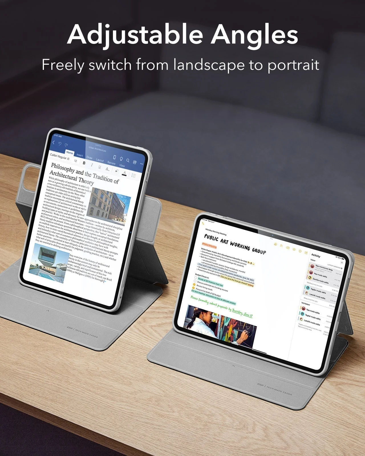 iPad Pro 11ʺ (2025) Rebound Transformation Bundle - Grey - Image 5