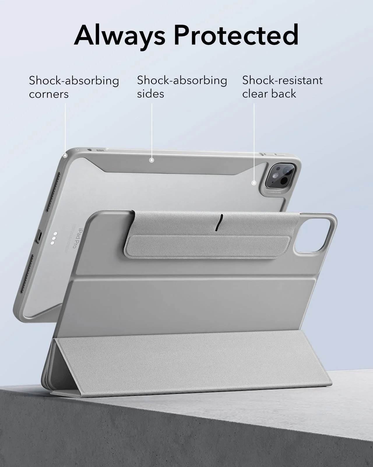 iPad Pro 11ʺ (2025) Rebound Transformation Bundle - Grey - Image 7
