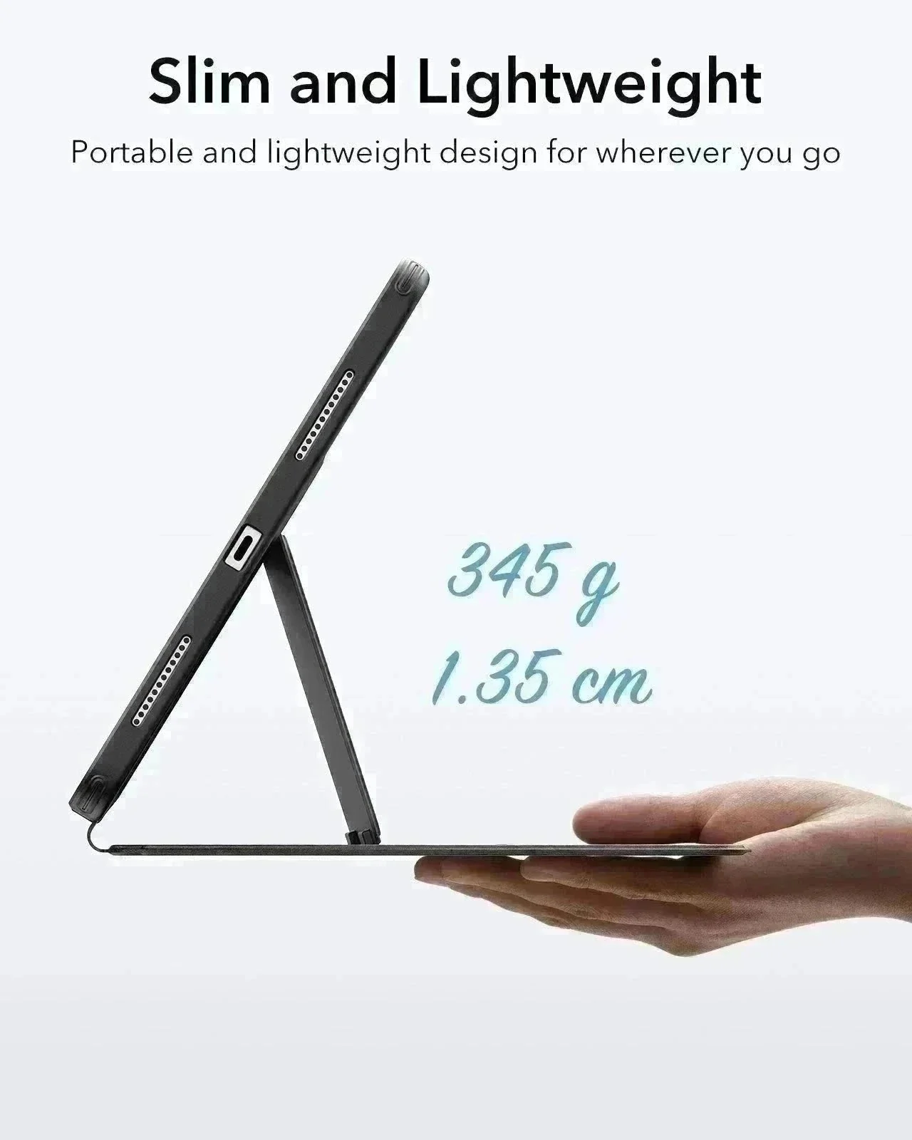iPad 10th Generation Flip Magnetic Case with Pencil Holder - Green - Image 8