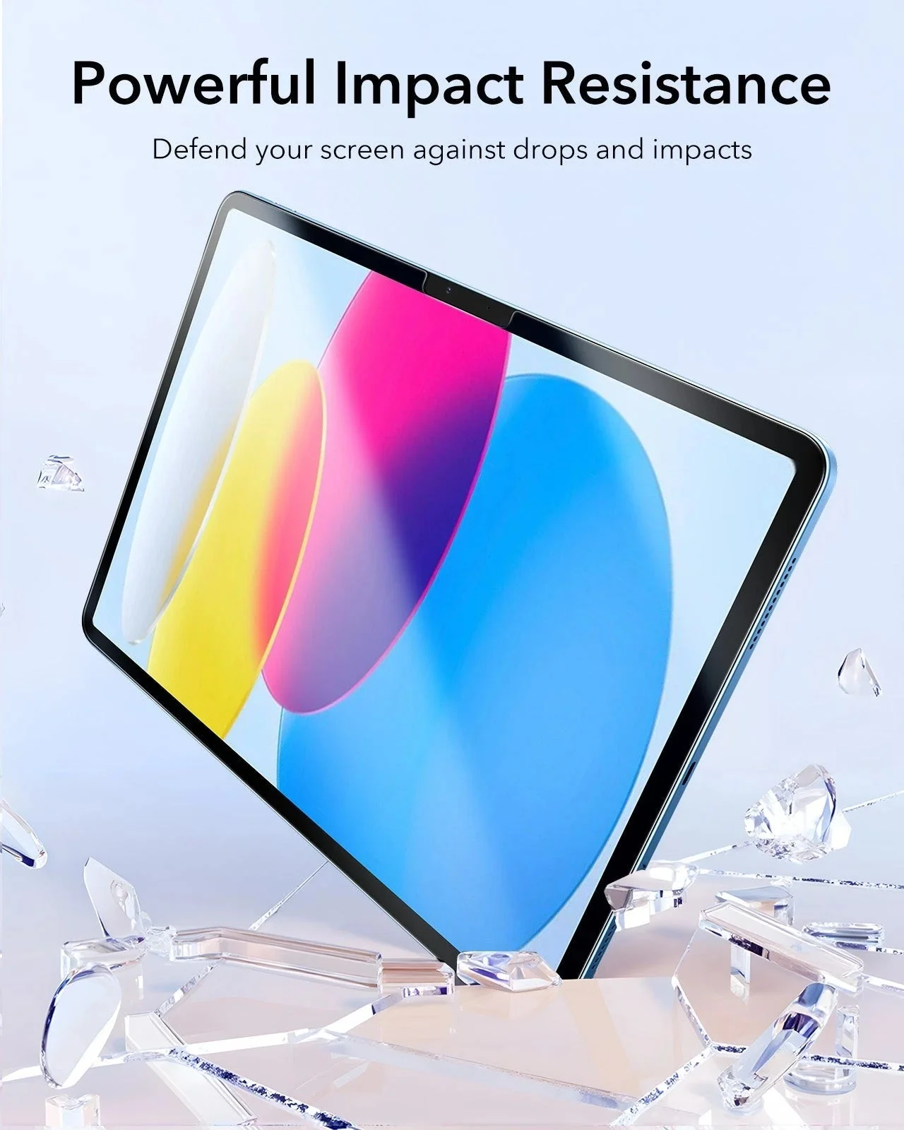 iPad 11" (A16, 2025) Paper-Feel Tempered Glass Screen Protector - 2 Pack - Image 6