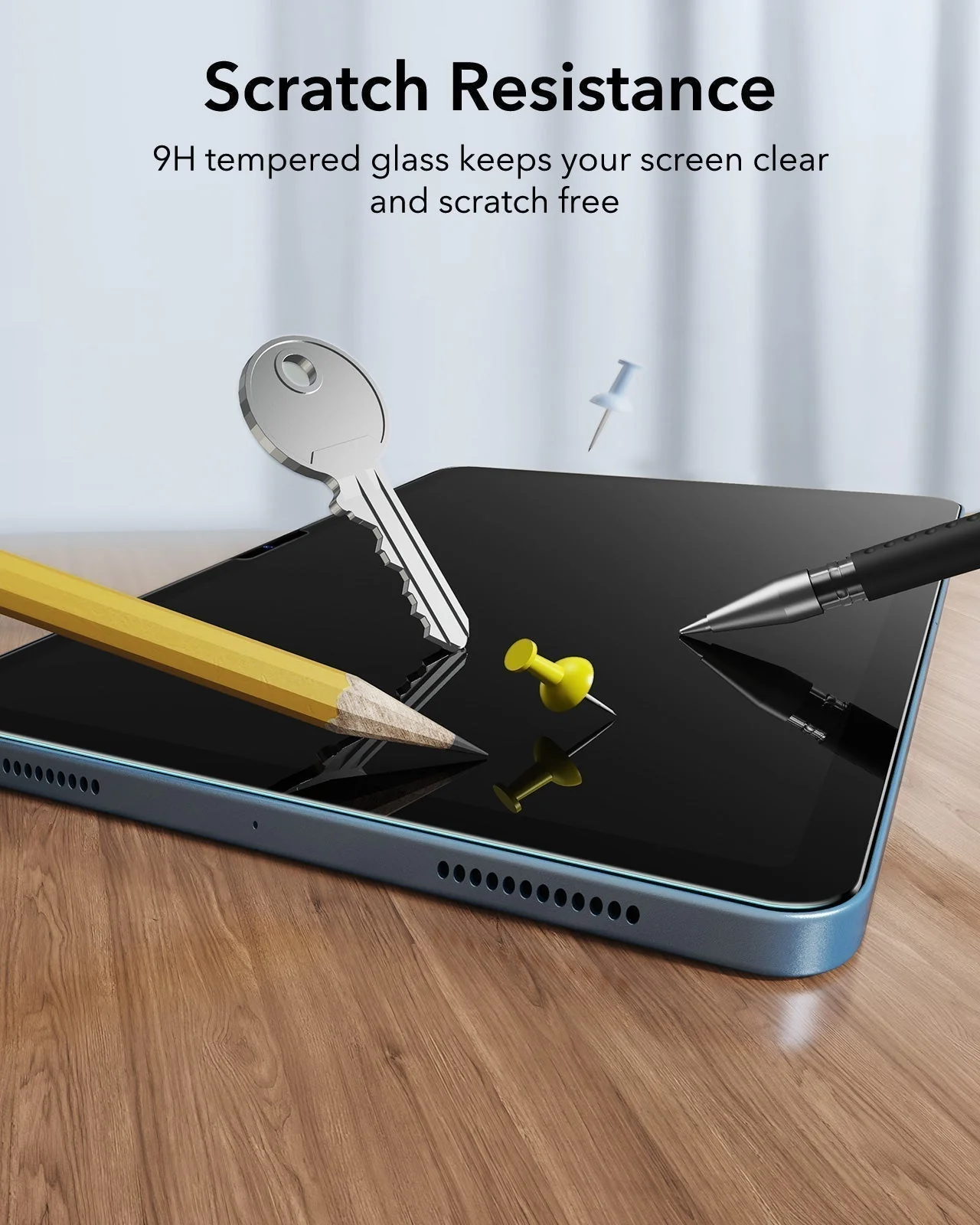 iPad 11" (A16, 2025) Rebound Magnetic Keyboard Case and Paper-Feel Screen Protector Bundle-UK Layout-Black - Image 14