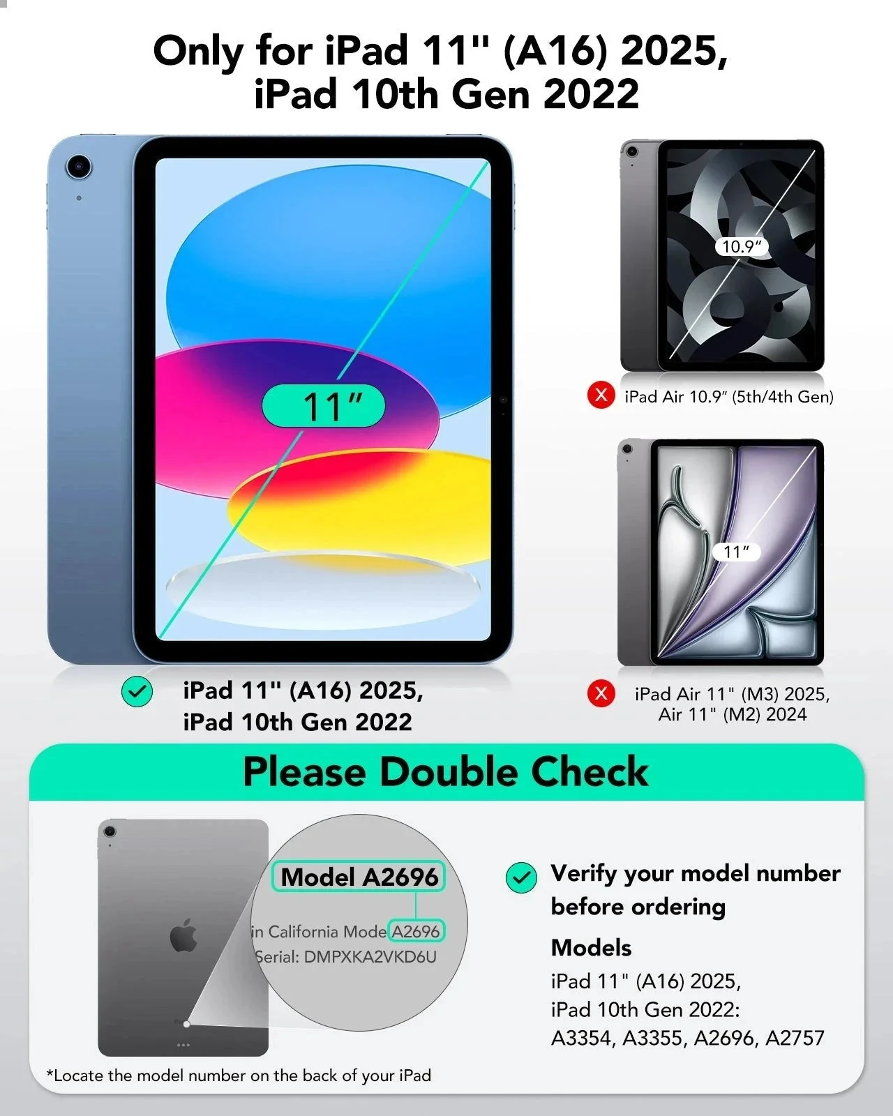 iPad 11" (A16, 2025) Shift Magnetic Case - Titanium - Image 2