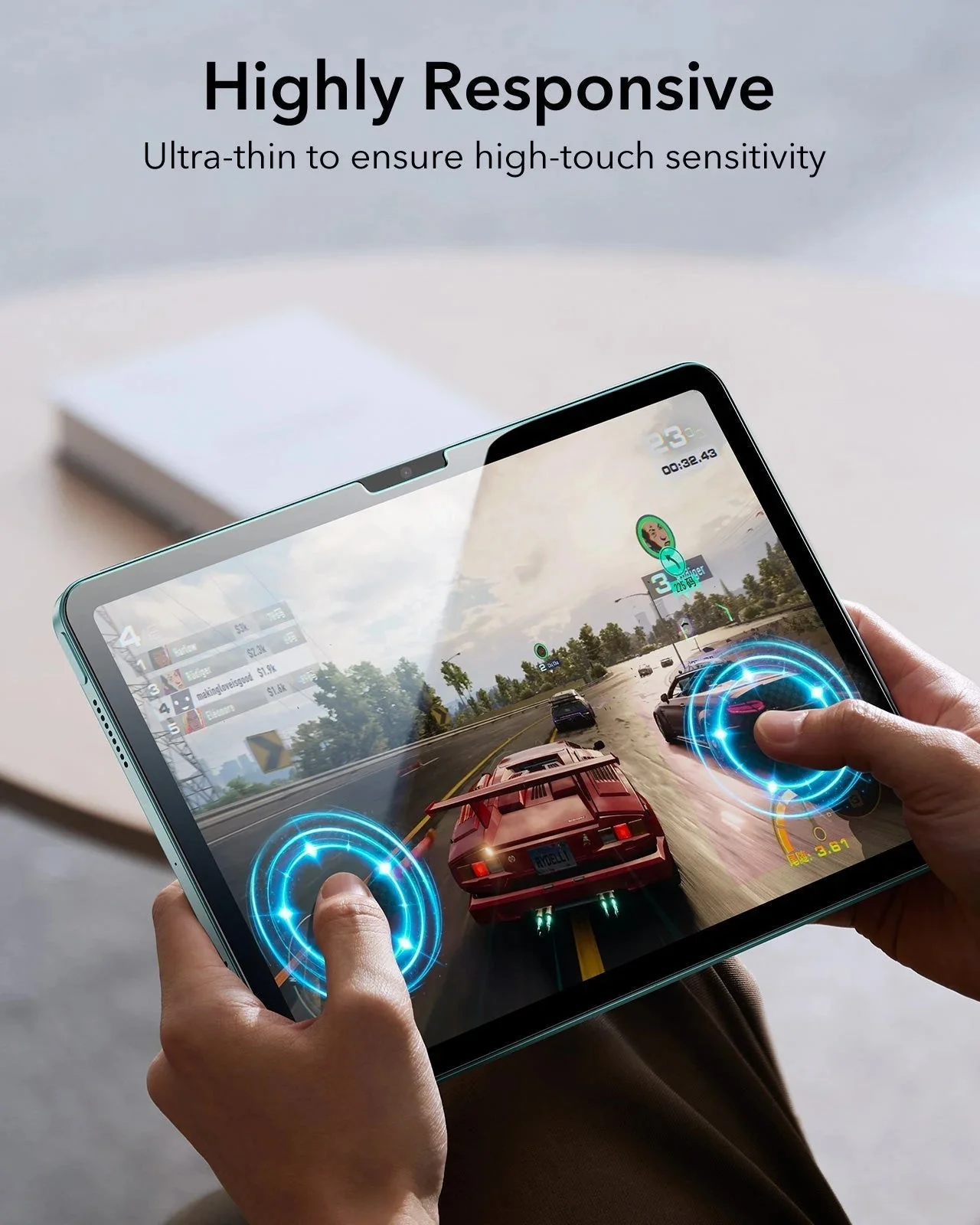 iPad Air 11" (2025) Paper-Feel Tempered-Glass Screen Protector Set - 2 Paper-Feel Tempered-Glass + 2 UltraFit Classic - Image 15