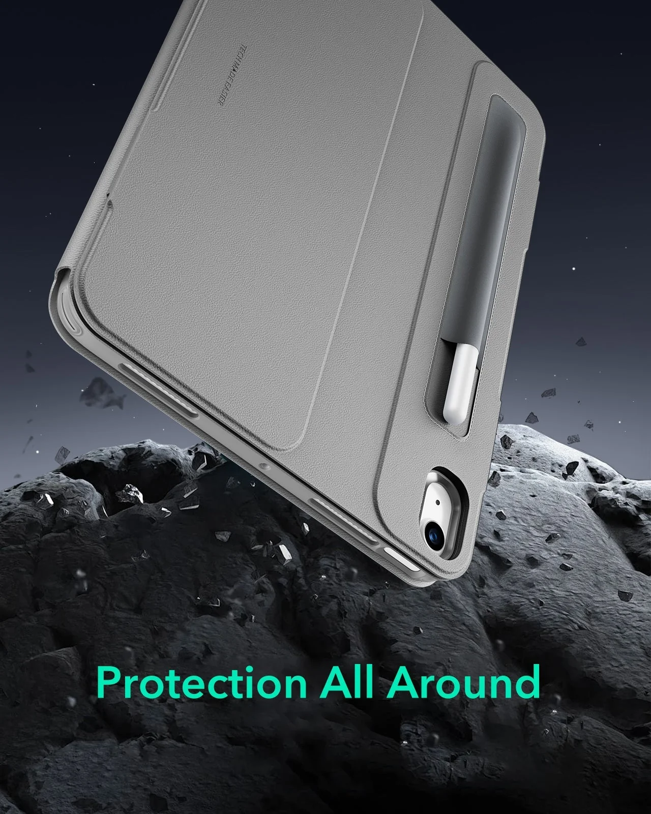 iPad Air 11" (2025) Shift Magnetic Case - Gray - Image 7
