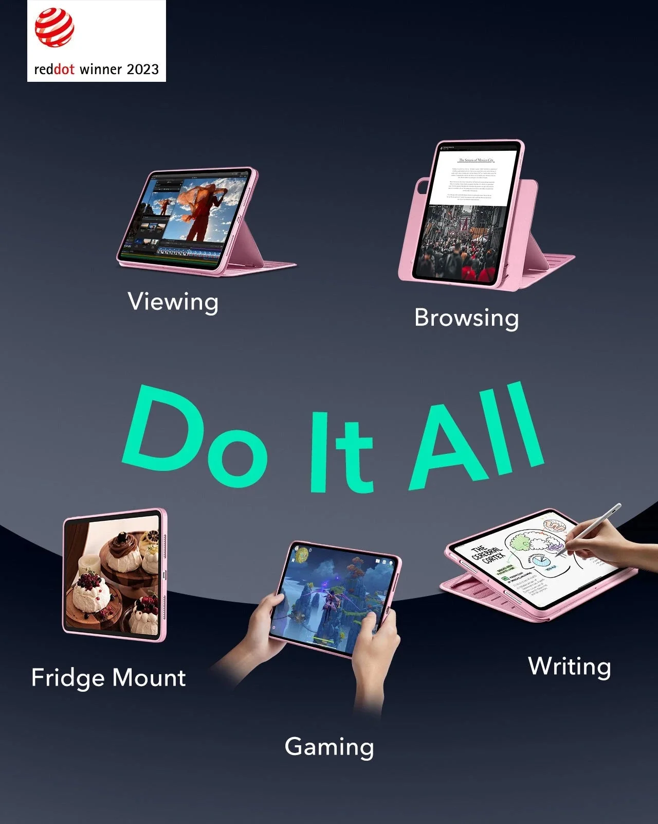iPad Air 11″ (2025) Shift Transformation Bundle - Pink - Image 4