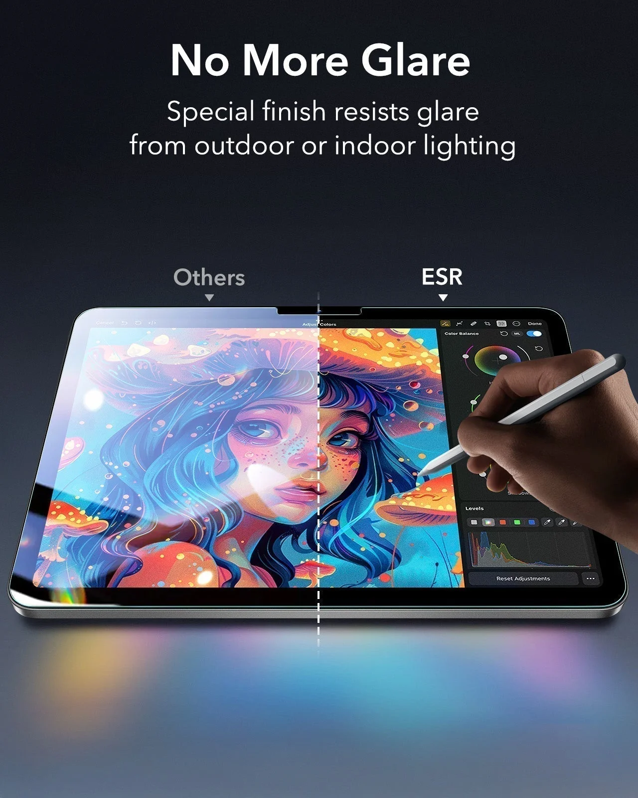 iPad Air 11" (M4) 2026 UltraFit Armorite® Paper-Feel Screen Protector – 2 Pack - Image 8