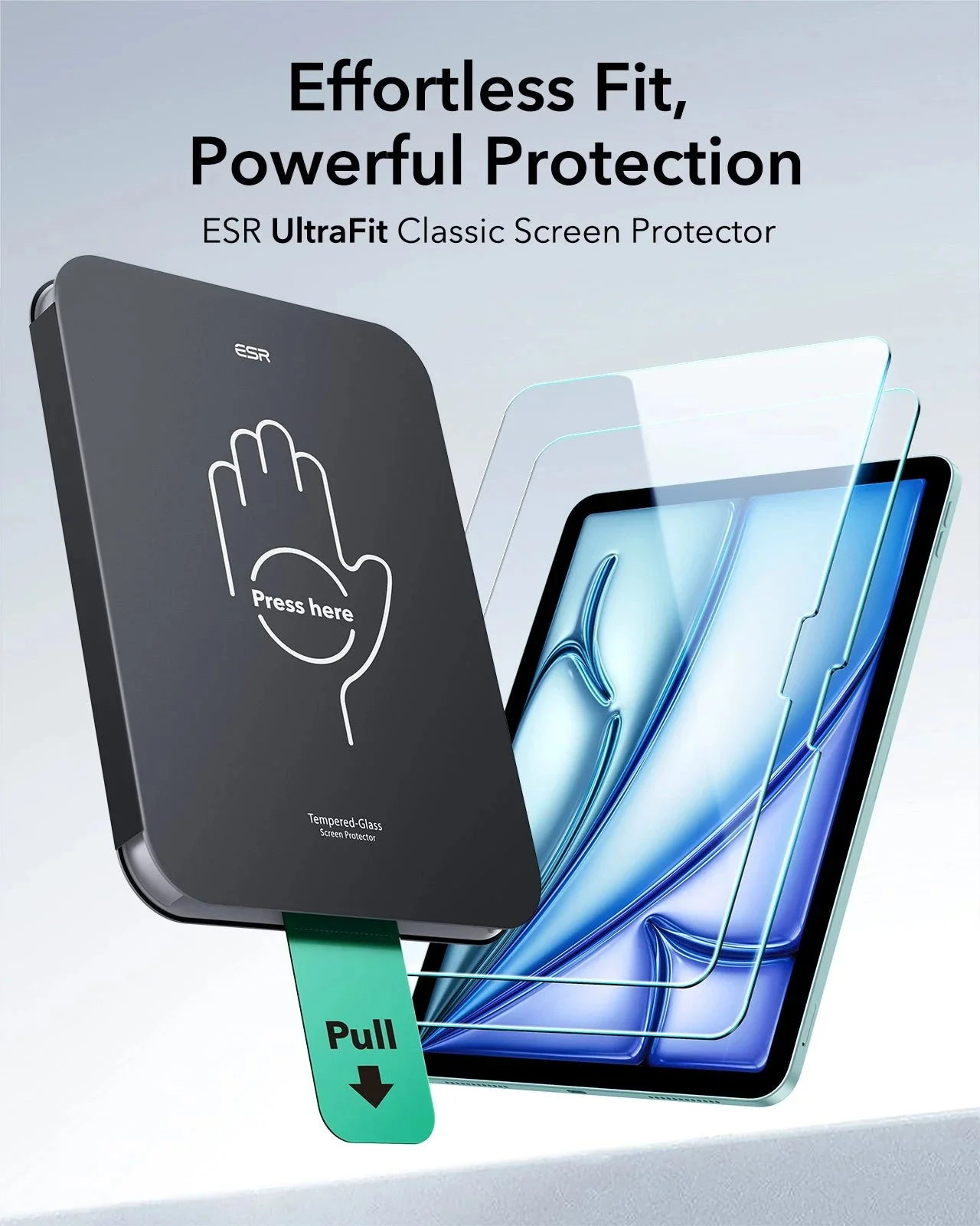 iPad Air 11" (M4) 2026 UltraFit Classic Screen Protector - 2 Pack - Image 3