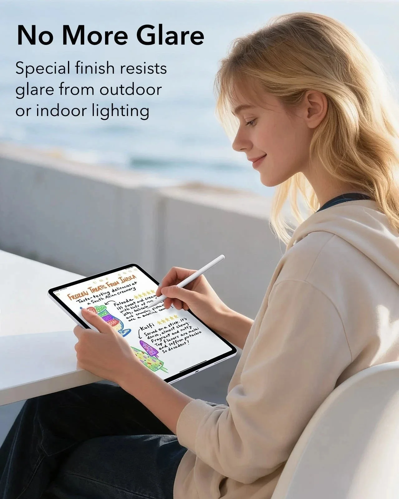 iPad Air 11" (M4) 2026 UltraFit Classic Paper-Feel Screen Protector – 2 Pack - Image 8