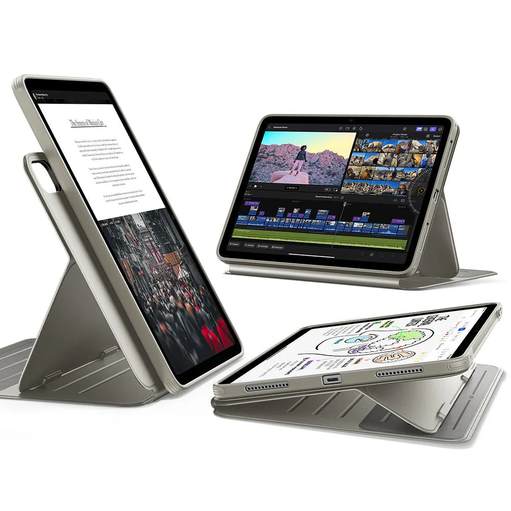 iPad Air 13" (2025) Shift Magnetic Case - Titanium
