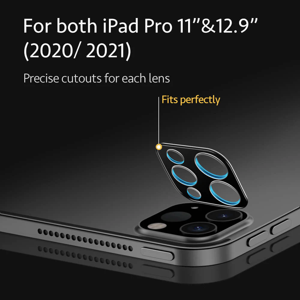 iPad Pro 12.9 & 11 (2021/2020) Camera Lens Protector - 2 Pack - Image 2
