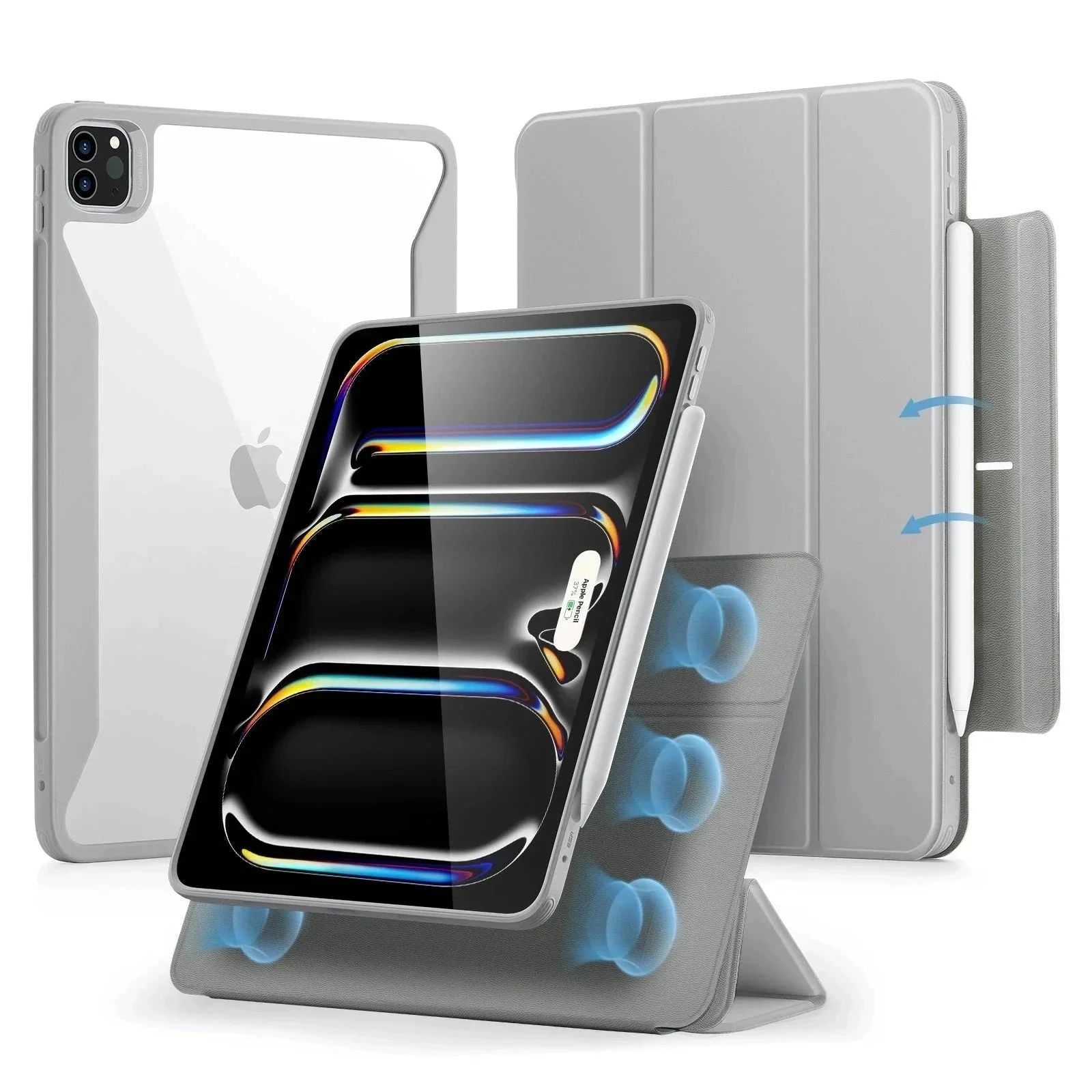iPad Pro 11ʺ (2024) Rebound Hybrid Case 360 - Grey