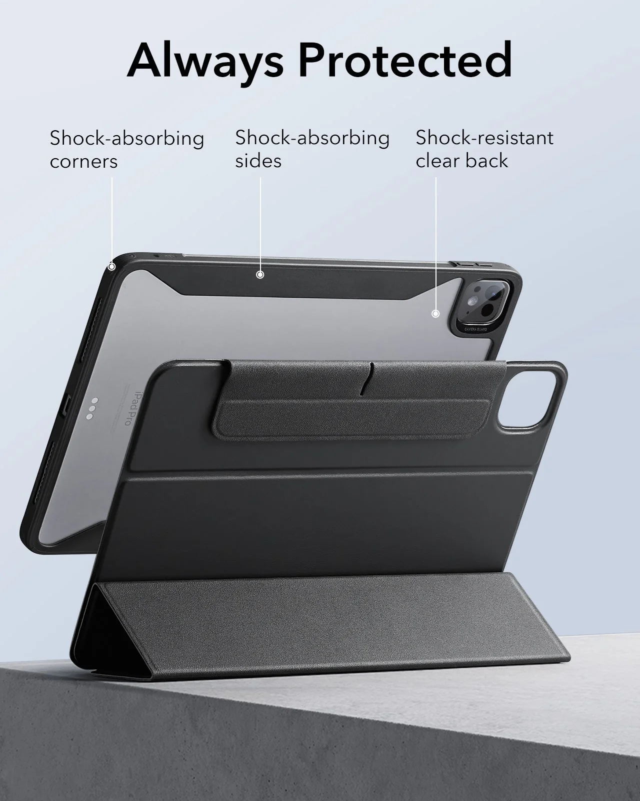 iPad Pro 11ʺ (2024) Rebound Transformation Bundle - Navy Blue - Image 8