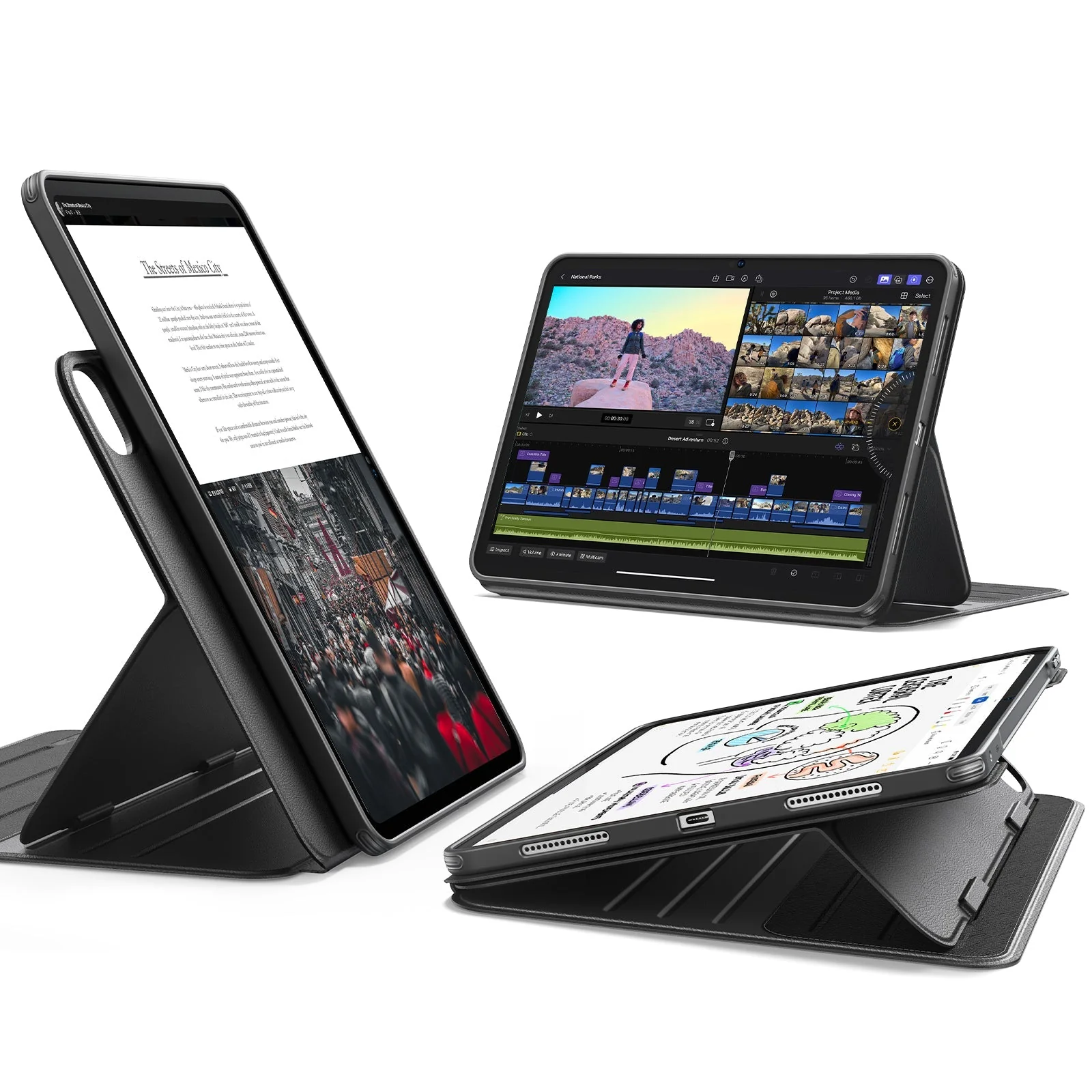 iPad Pro 13ʺ (2024) Shift Magnetic Case - Black