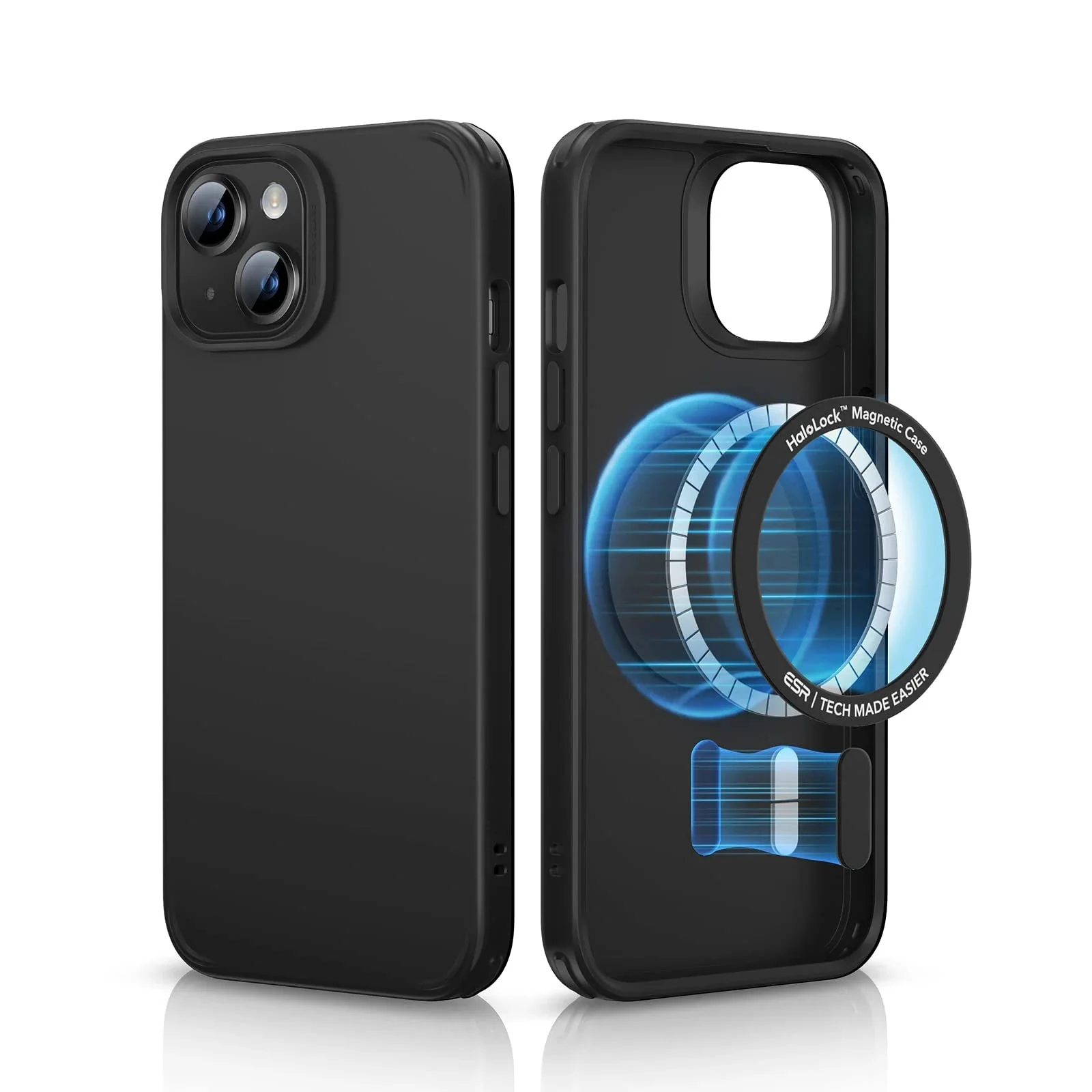 iPhone 14/13 Classic Hybrid Case (HaloLock) - Clear - Image 2