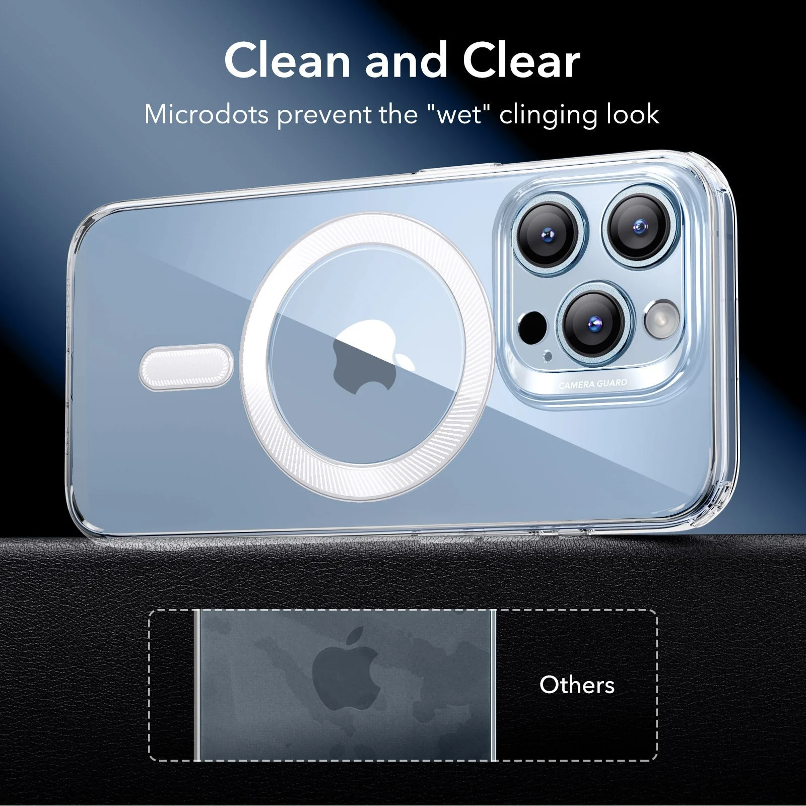 iPhone 13 Pro Zero Clear Case (HaloLock) - Clear - Image 7