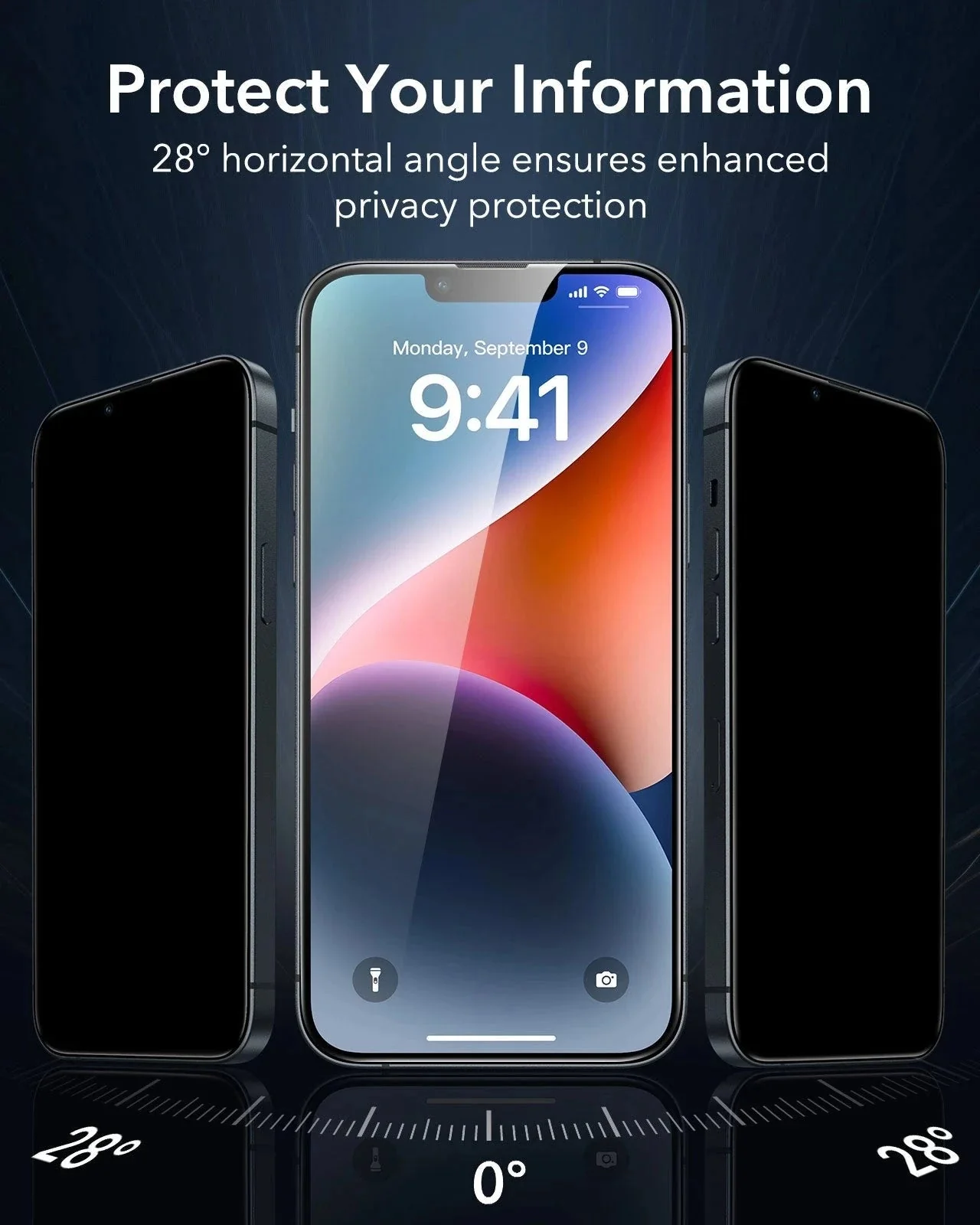 iPhone 14/13/13 Pro UltraFit Armorite Privacy Screen Protector - 3 Pack - Image 4