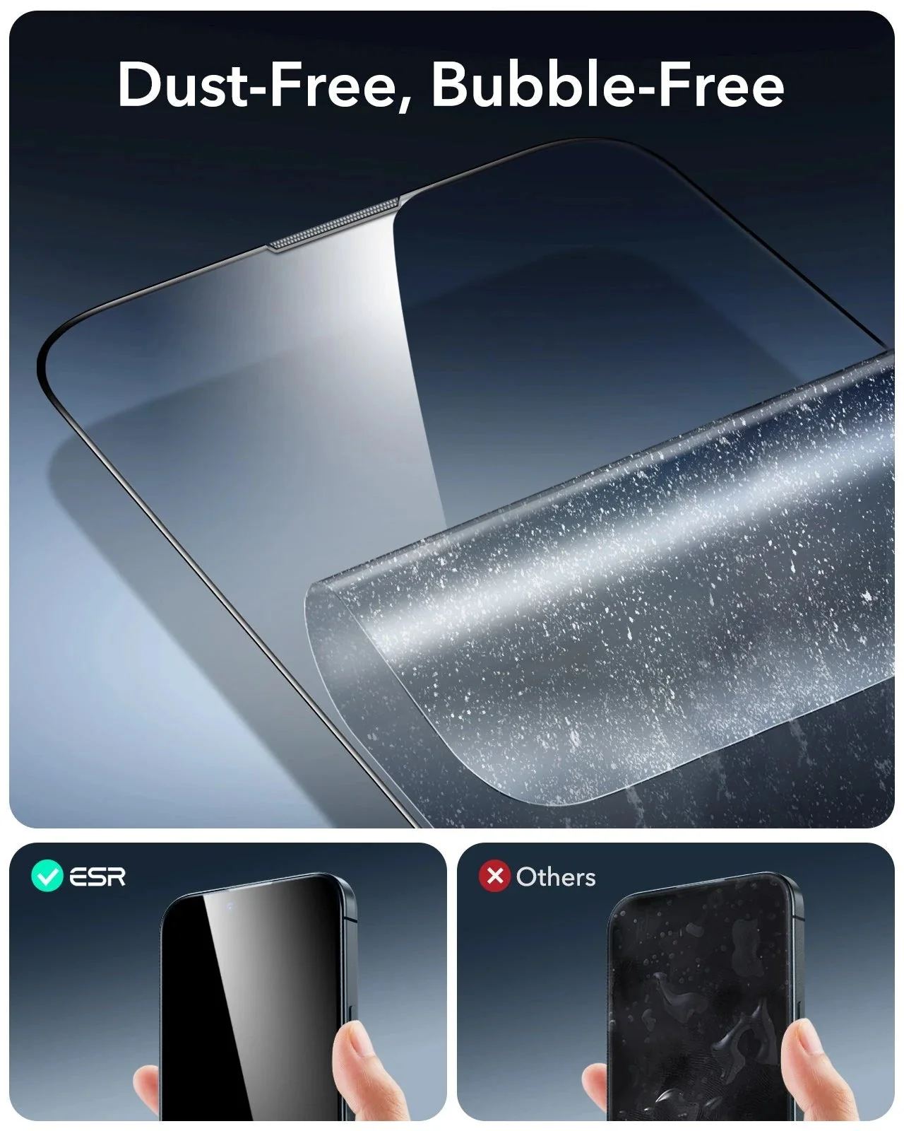 iPhone 14 Plus/13 Pro Max UltraFit Armorite Screen Protector - 3 Pack - Image 4