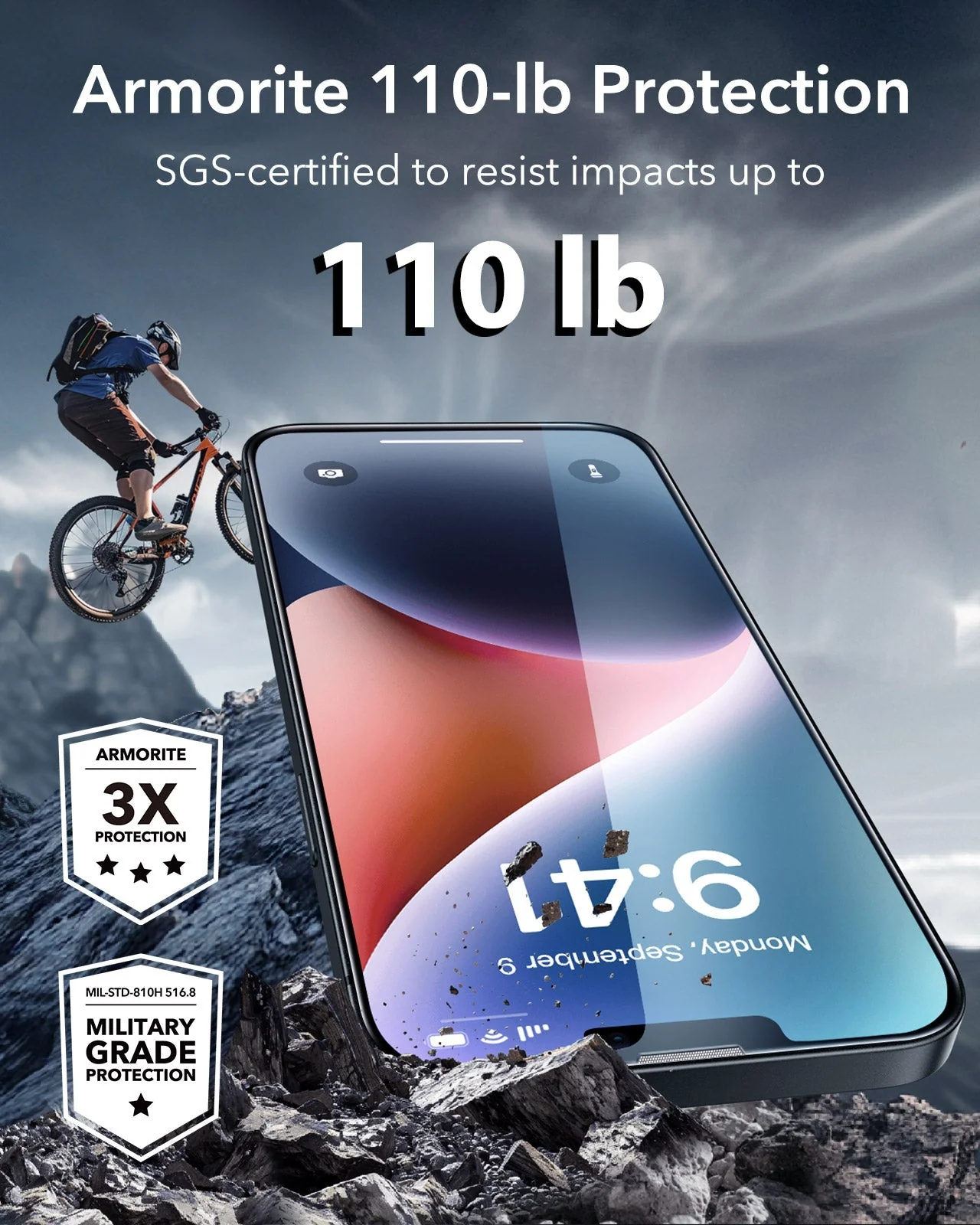 iPhone 14 Plus/13 Pro Max UltraFit Armorite Screen Protector - 3 Pack - Image 5