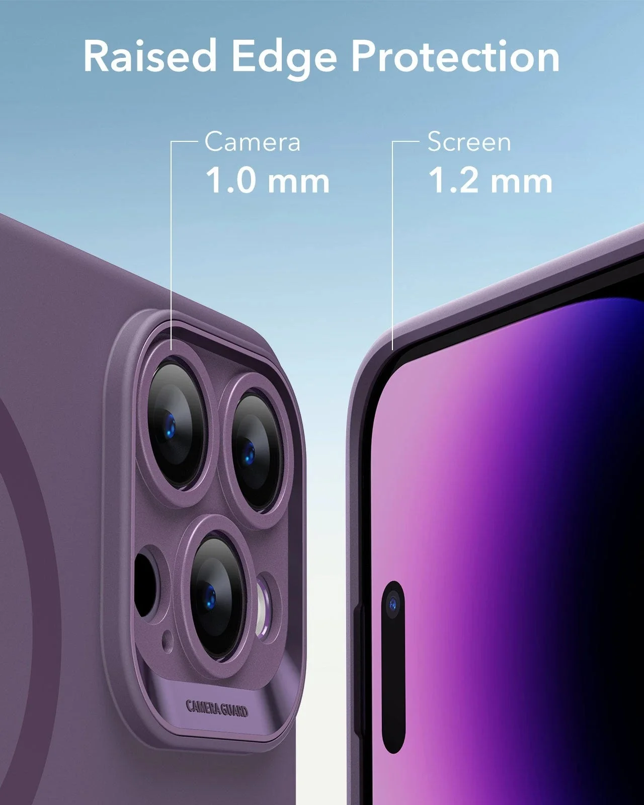 iPhone 14 Pro Cloud Soft Case (HaloLock) - Purple - Image 8