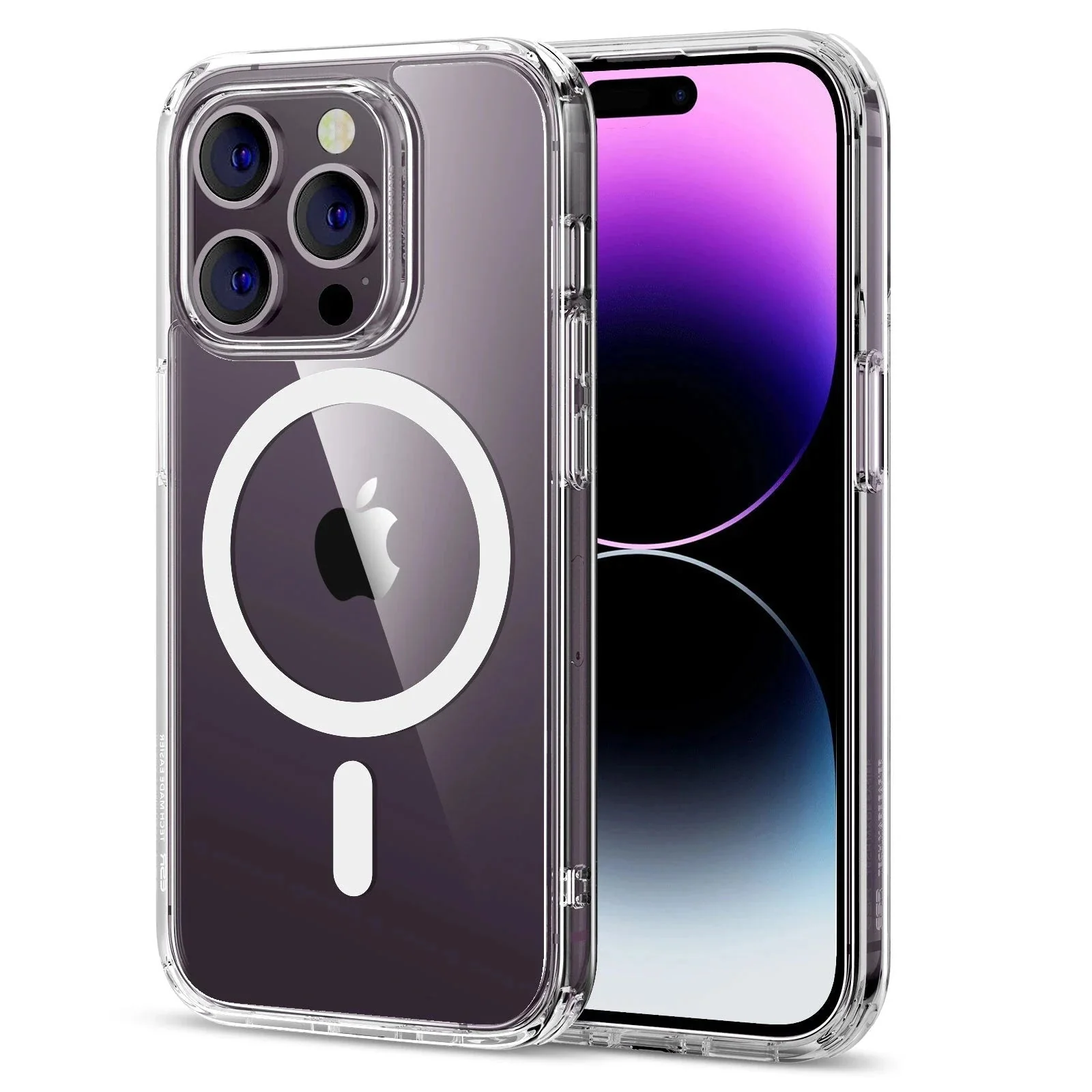 iPhone 14 Pro Max Classic Hybrid Case (HaloLock) - Clear