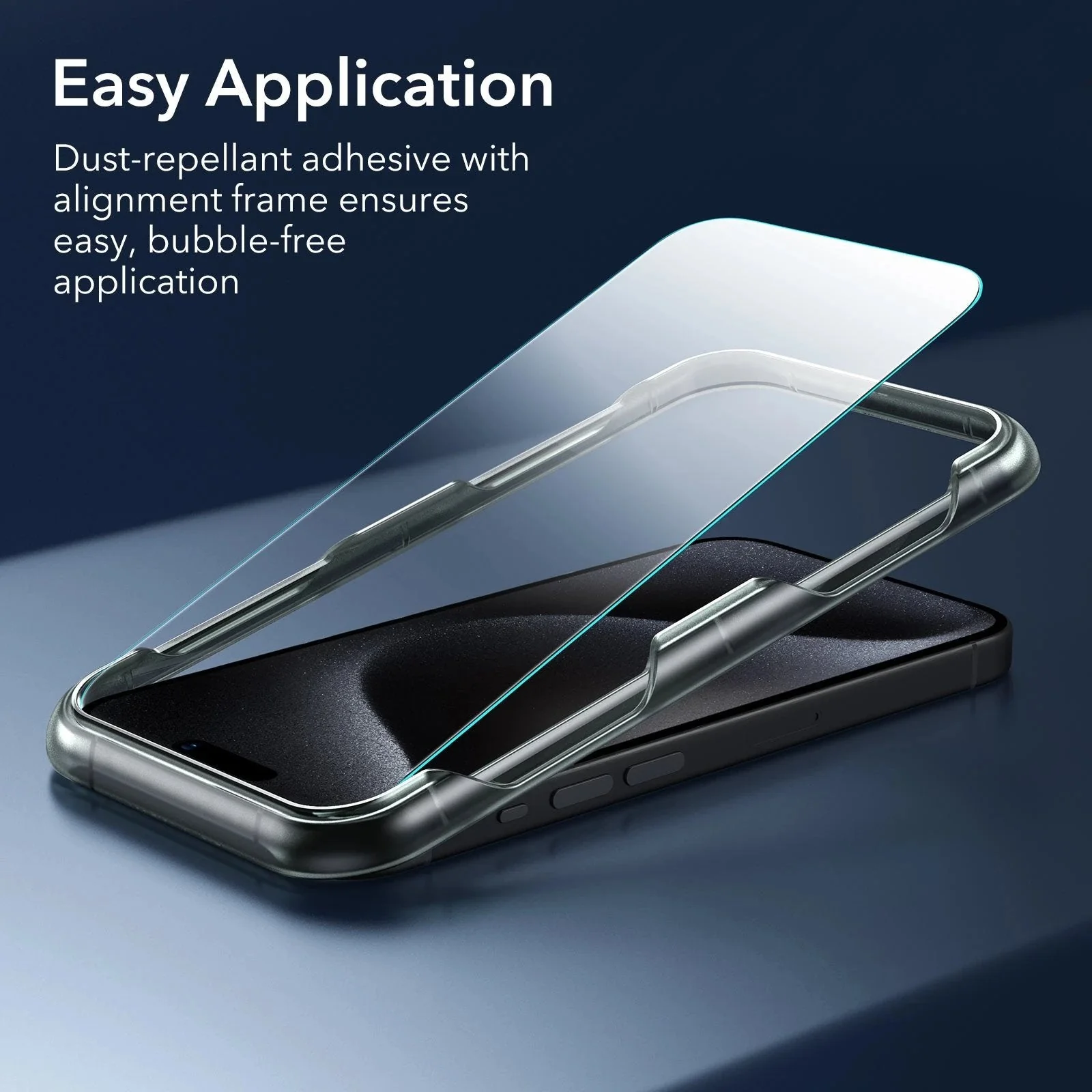 iPhone 15 Pro Max Classic Pro Case (HaloLock) Set - Frosted Black - Image 8