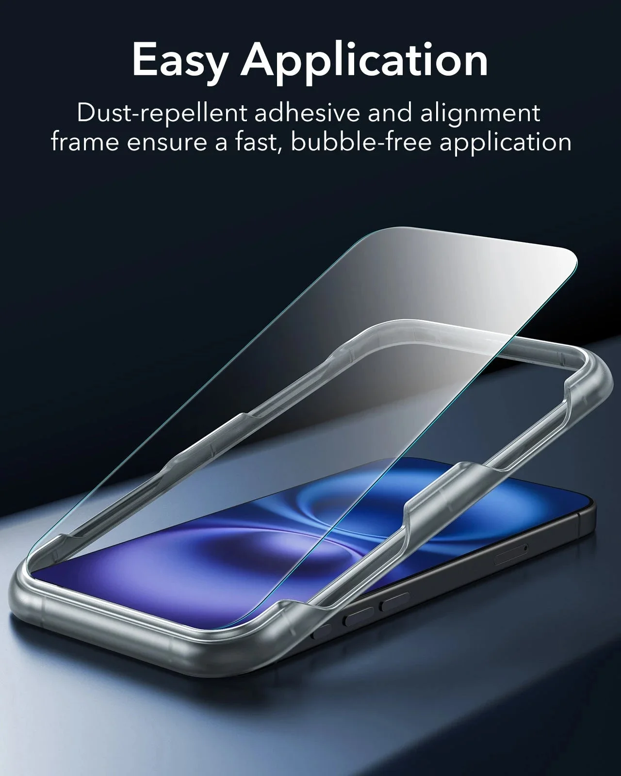 iPhone 16 Classic Pro Case (HaloLock) Set - Frosted Blue - Image 8
