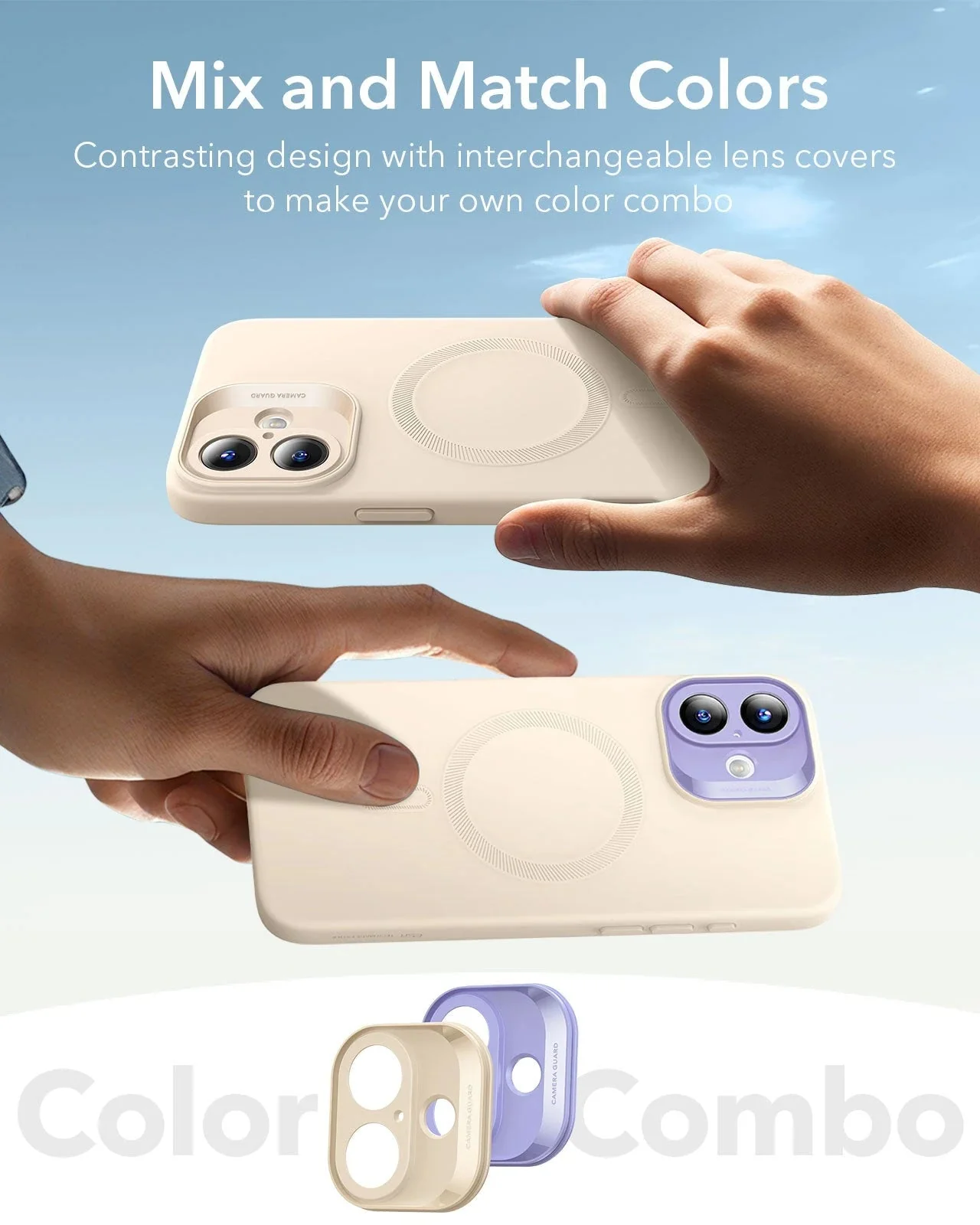 iPhone 16 Cloud Soft Case (HaloLock) - Blue - Image 6