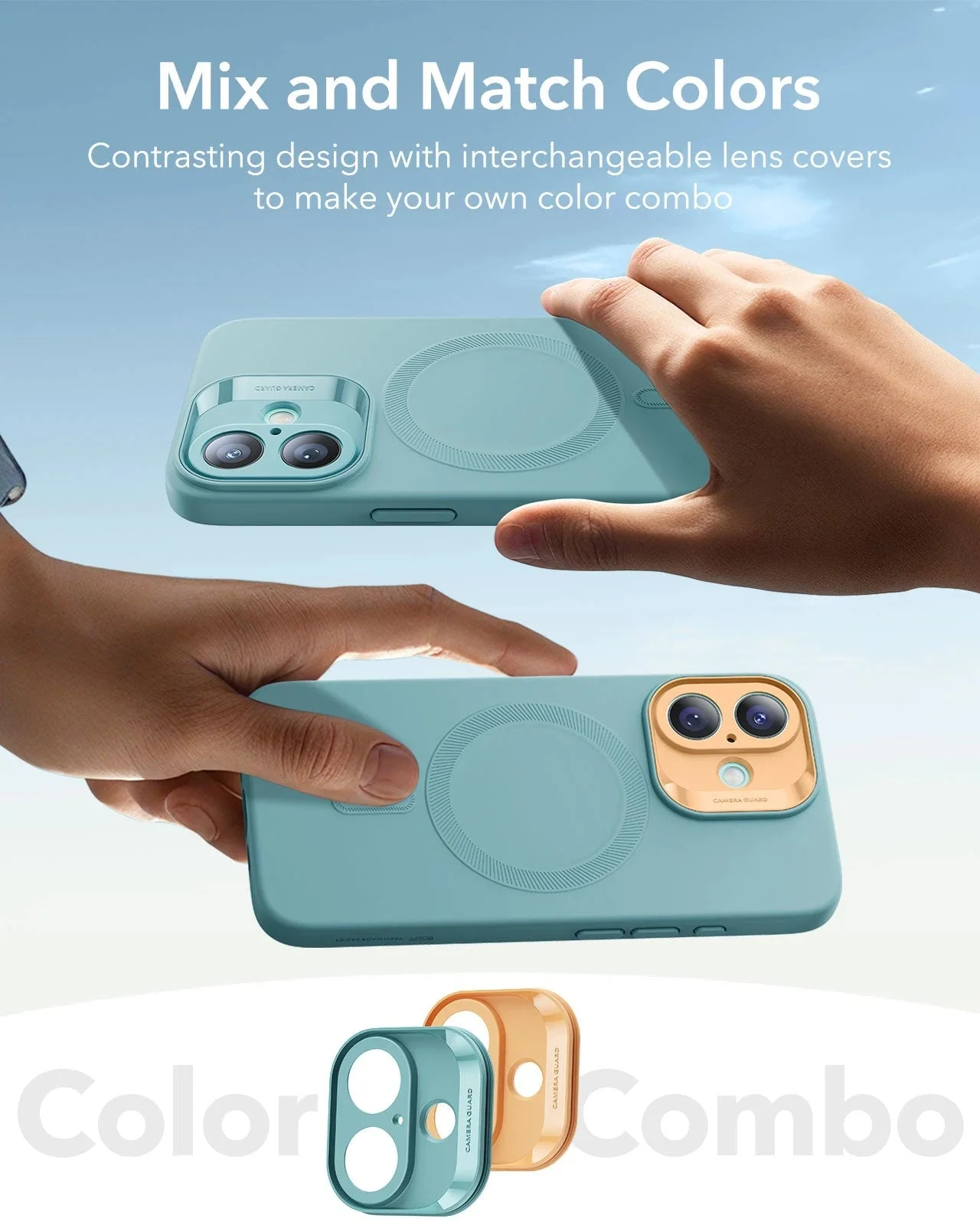iPhone 16 Cloud Soft Magnetic Case (Camera Control) - Teal - Image 6