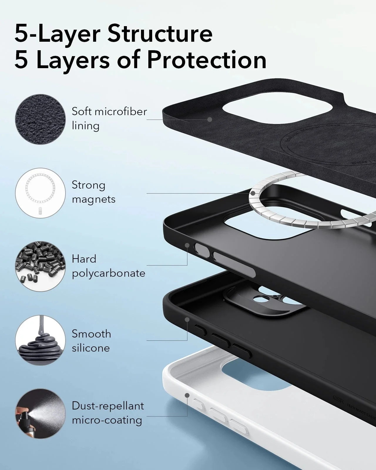iPhone 16 Plus Cloud Soft Magnetic Case (Camera Control) - Black - Image 7
